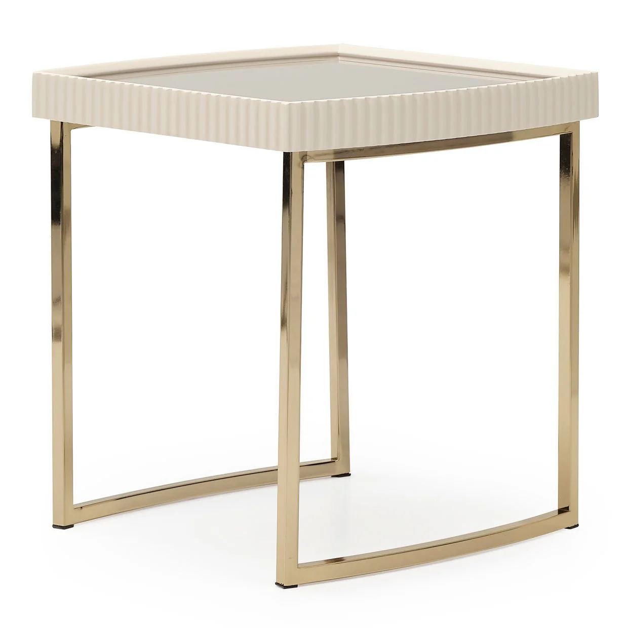 Lisbon Side Table - Silken Matte Cream - Image 6