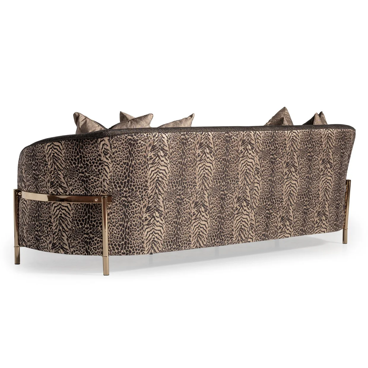 Lisbon Sofa - Onyx/Gold - Image 3