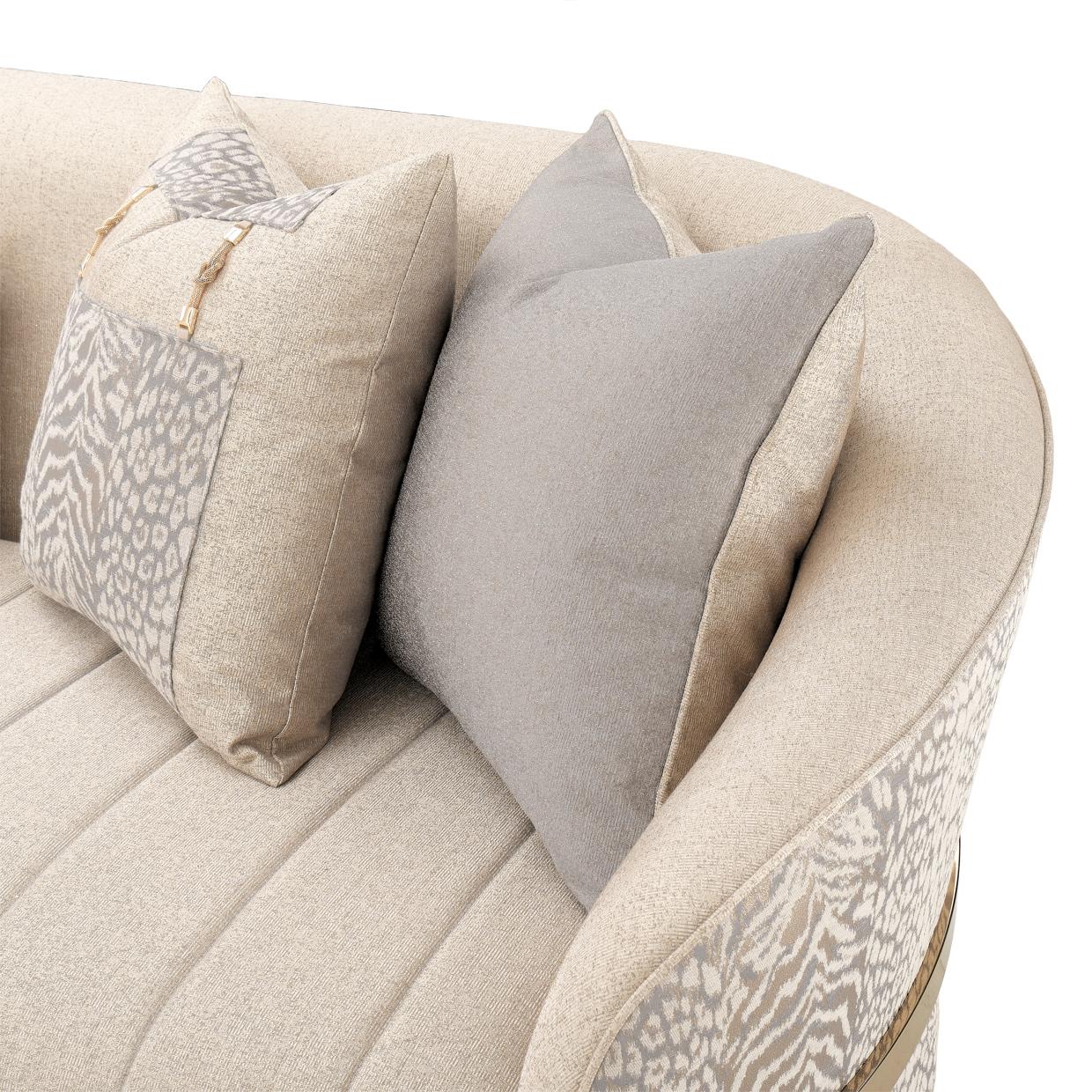 Lisbon Sofa - Opal/Gold - Image 14