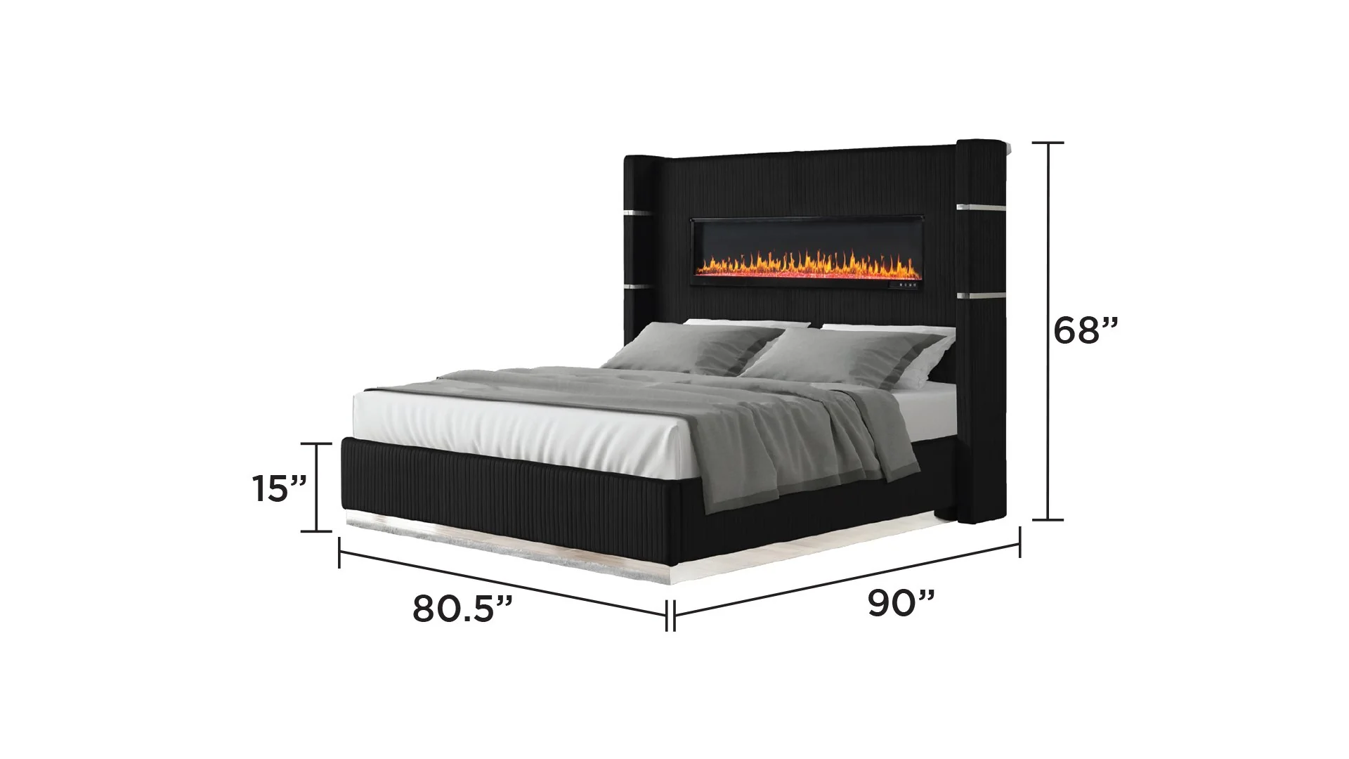 Lizelle King 5 Pc Bedroom Set Beige - Image 7
