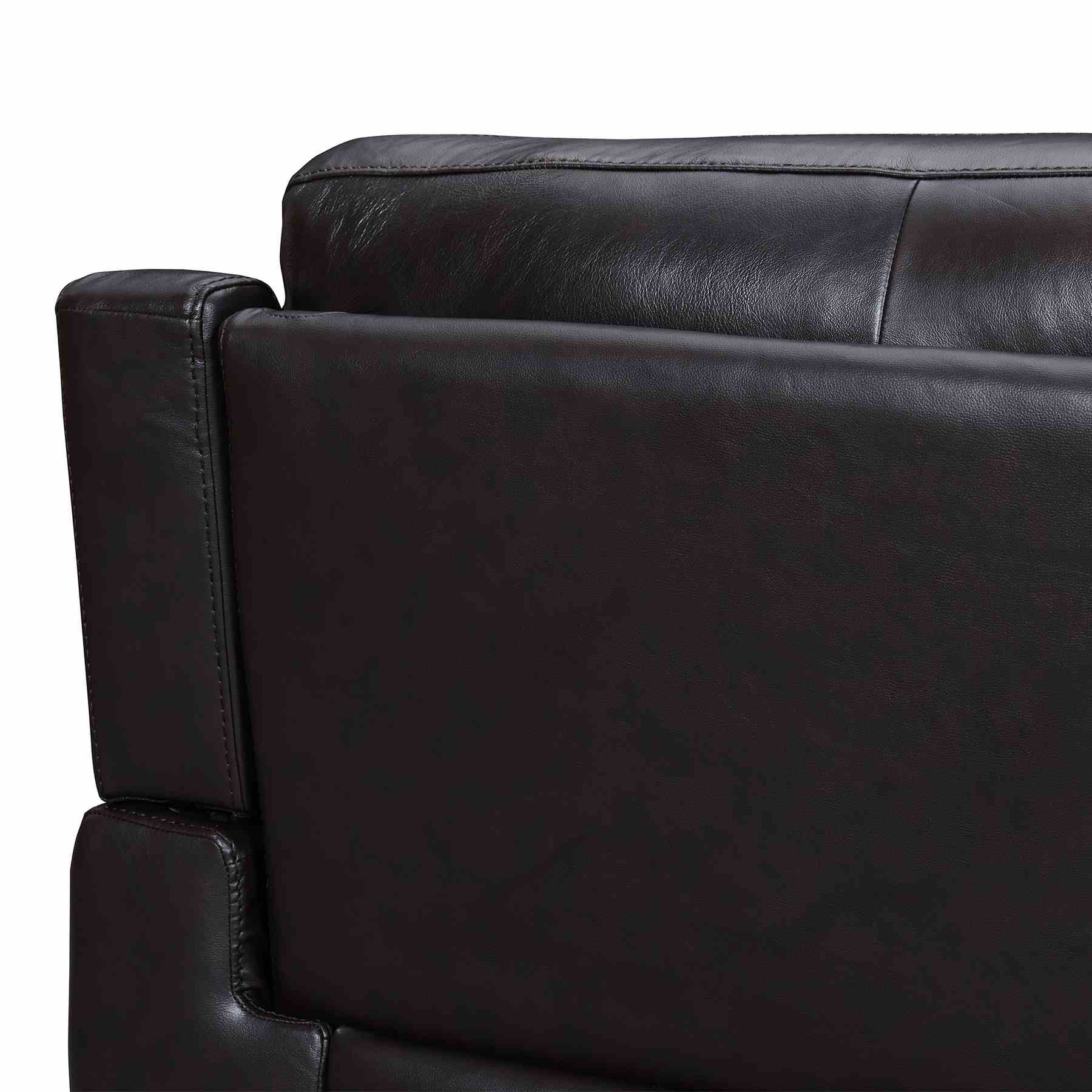 Lizette Brown Leather Power Recliner with USB - Image 5
