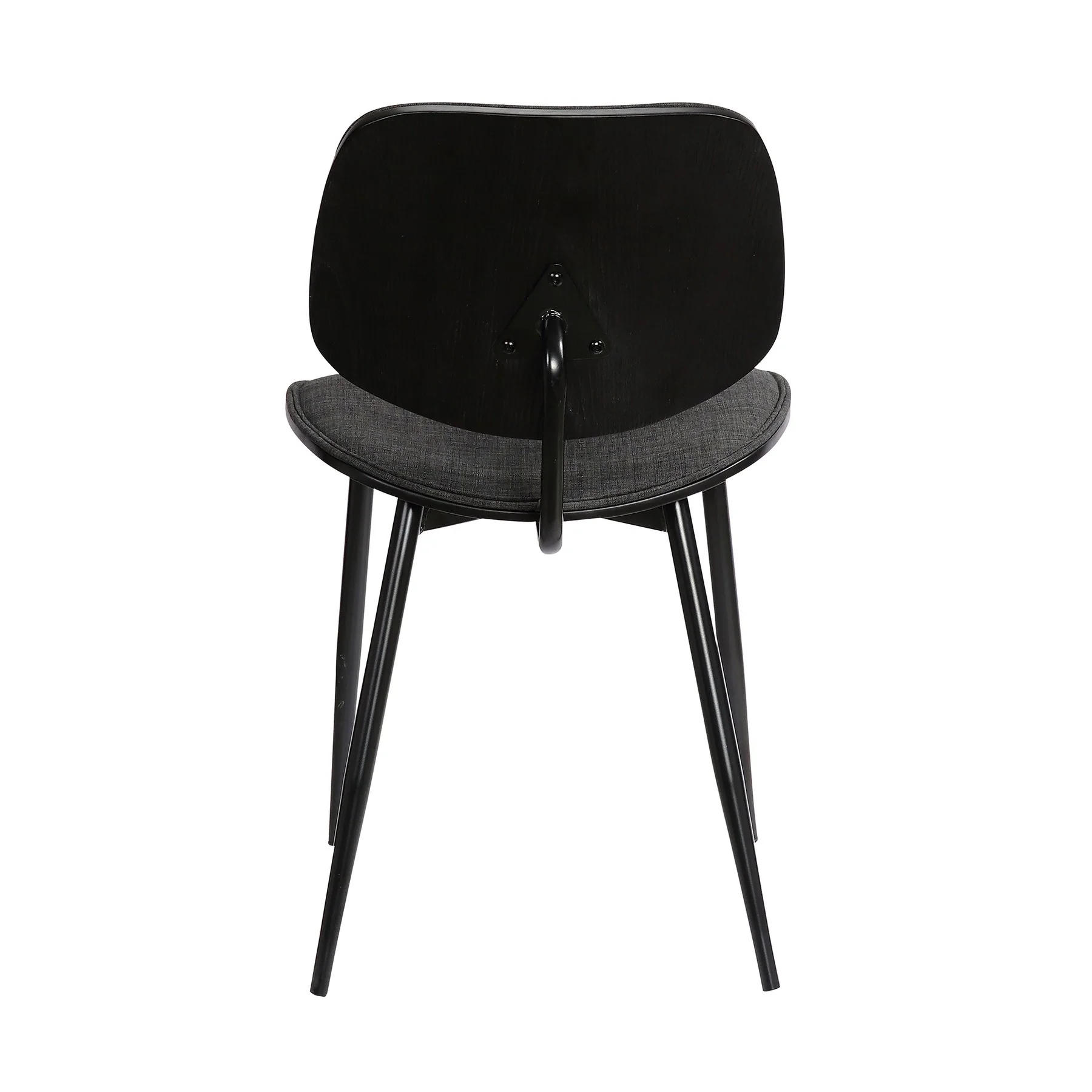 Lizzy Charcoal Modern Dining Accent Chairs - Set of 2 - Image 4