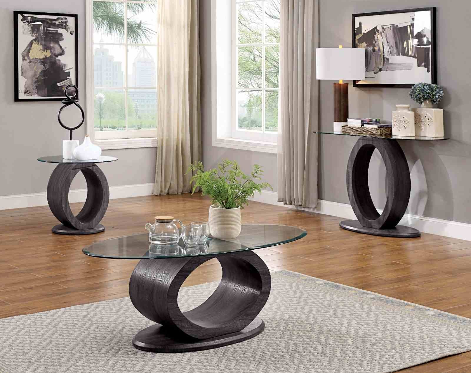 Lodia End Table, Gray - Image 2