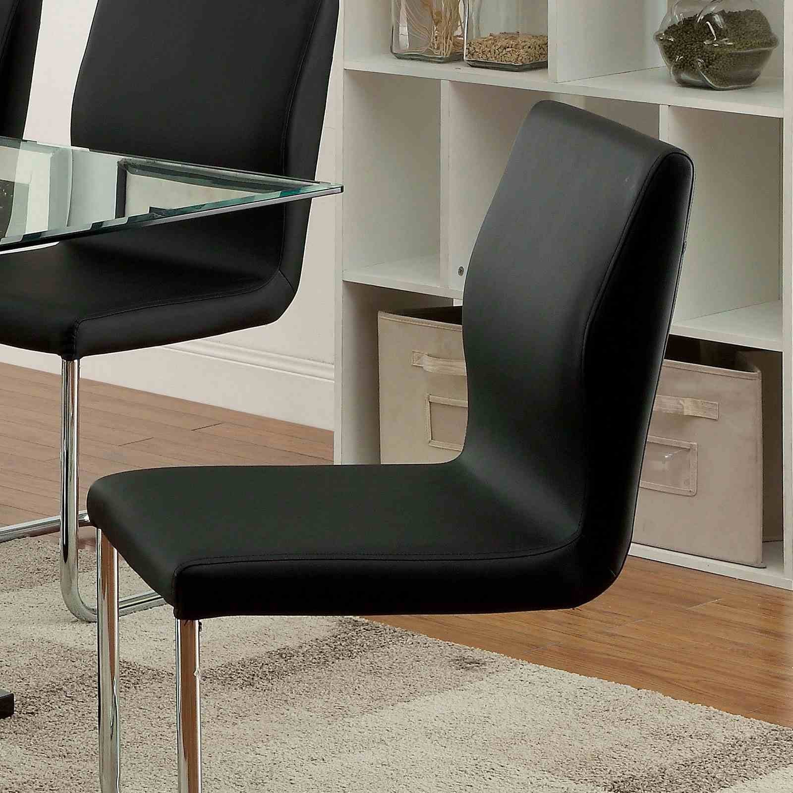 Lodia I Side Chair, Black (2/CTN) - Image 2