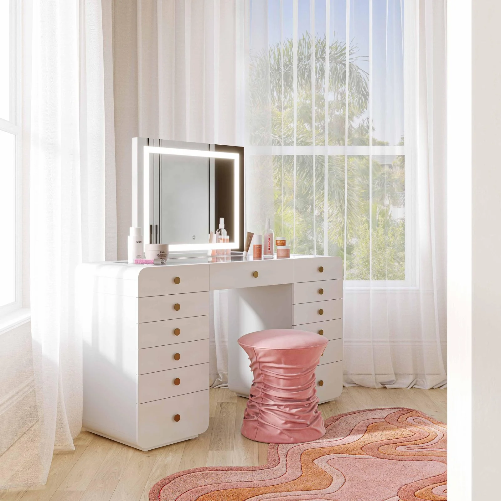 Lola LED Panel Vanity Mirror - Image 2