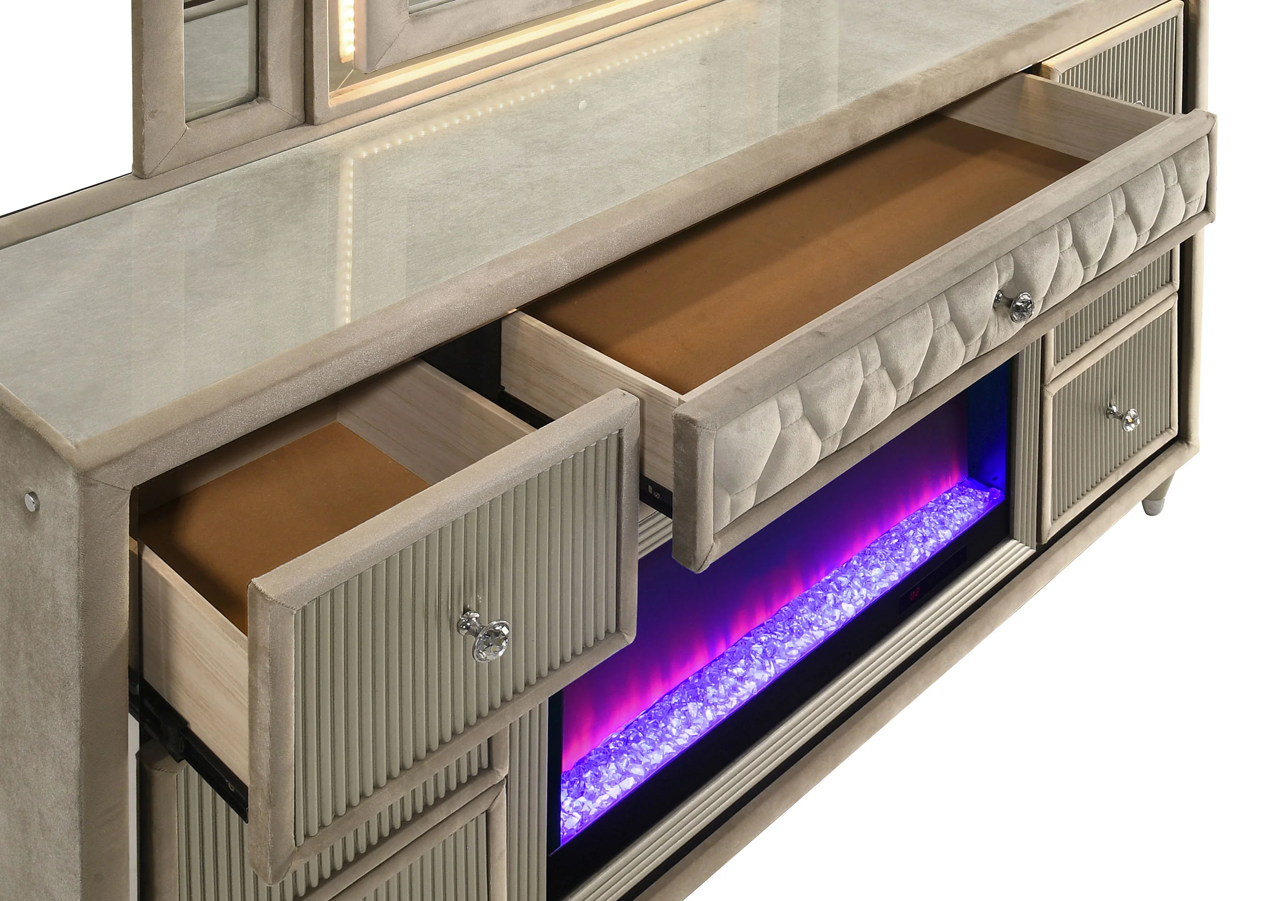 Lorient LED Dresser with Flame Visualizer - Image 11