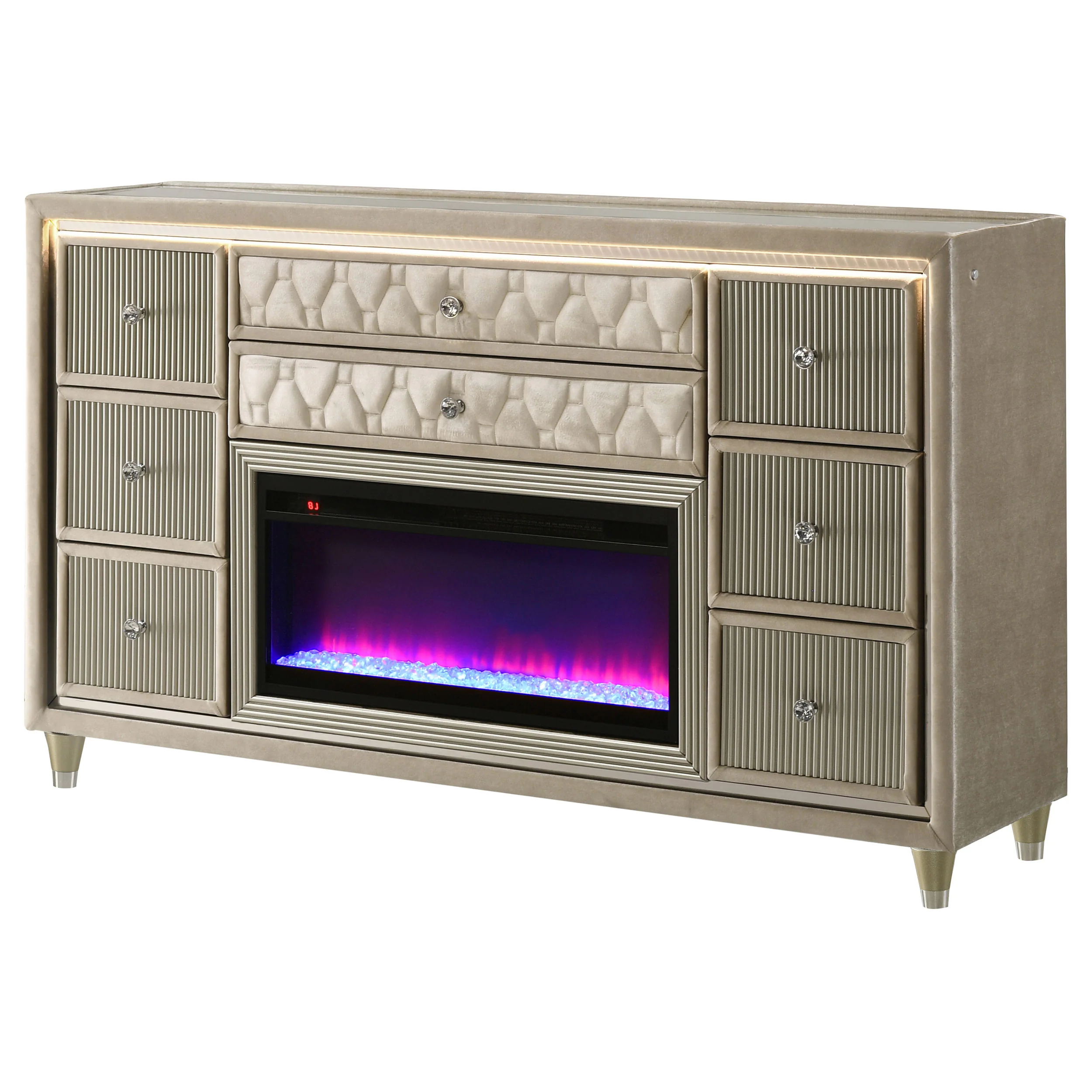 Lorient LED Dresser with Flame Visualizer - Image 4