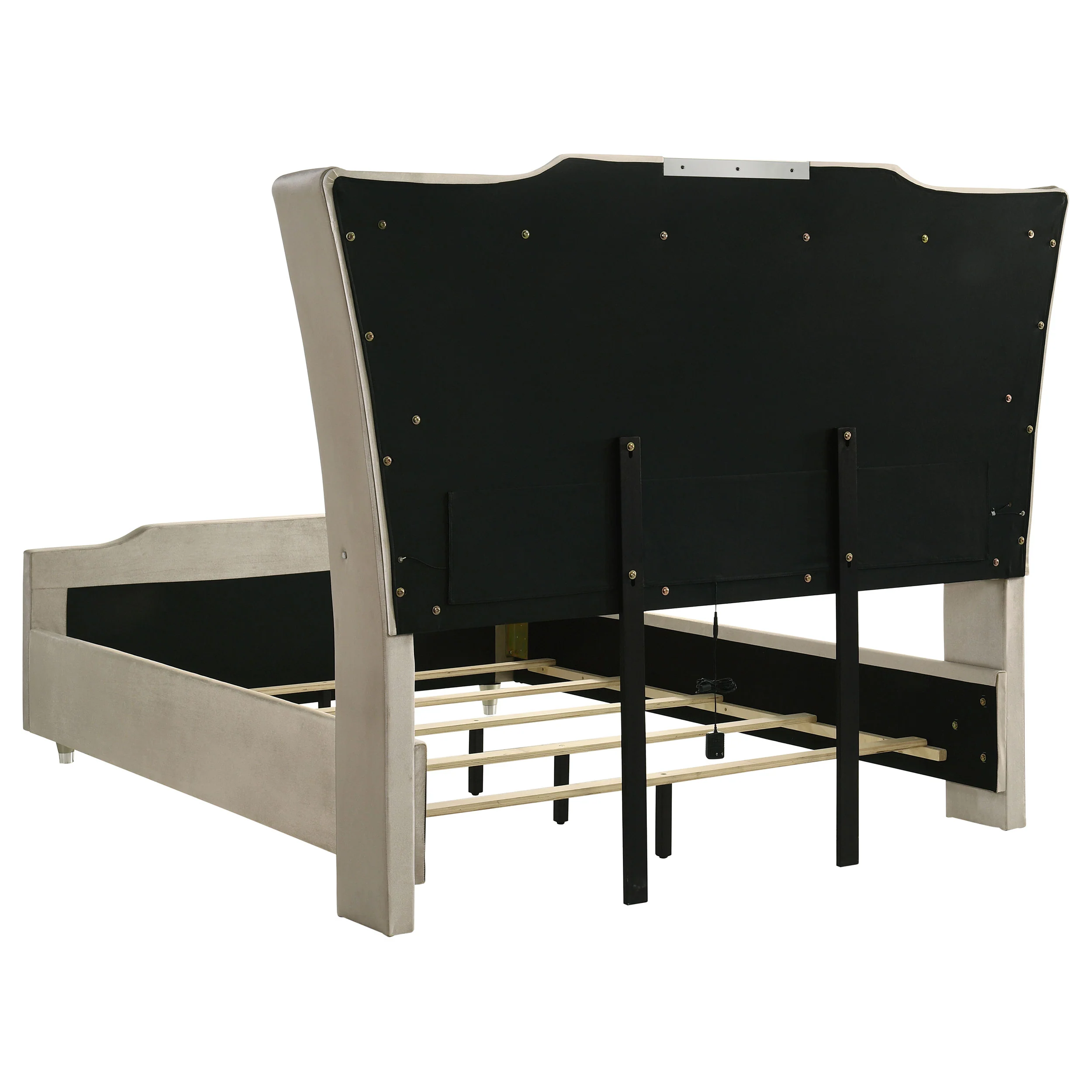 Lorient Wingback Bed with LED Lighting - Image 5