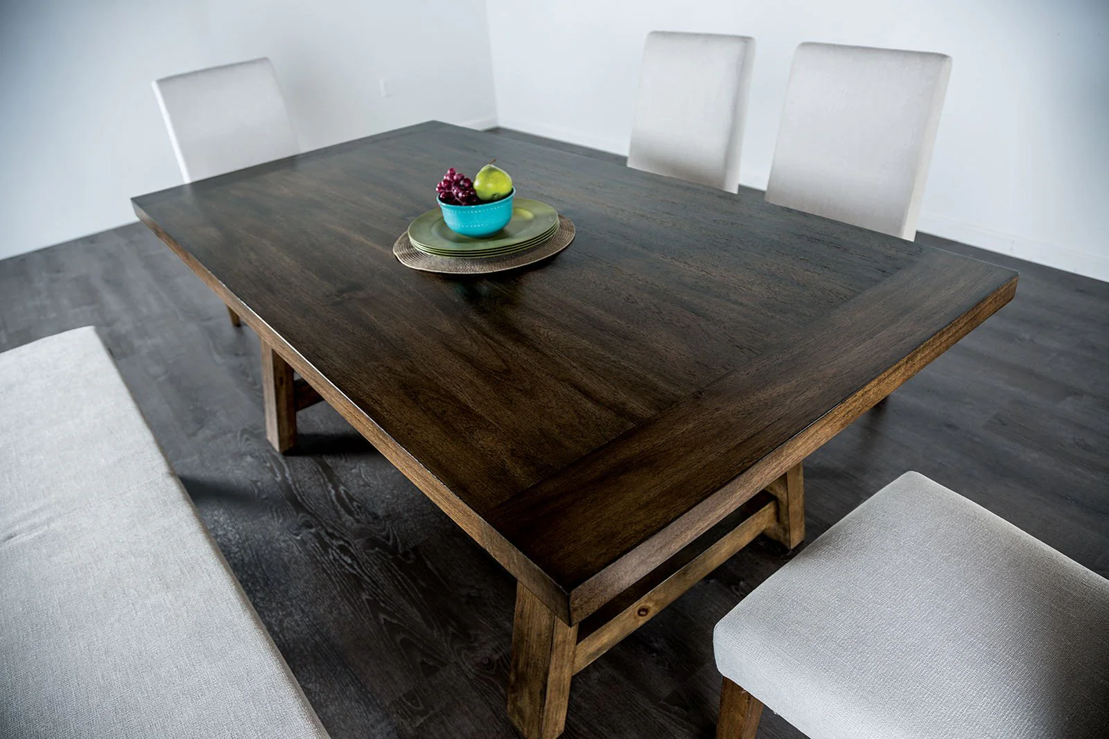 Losone Dining Table, Brown - Image 2