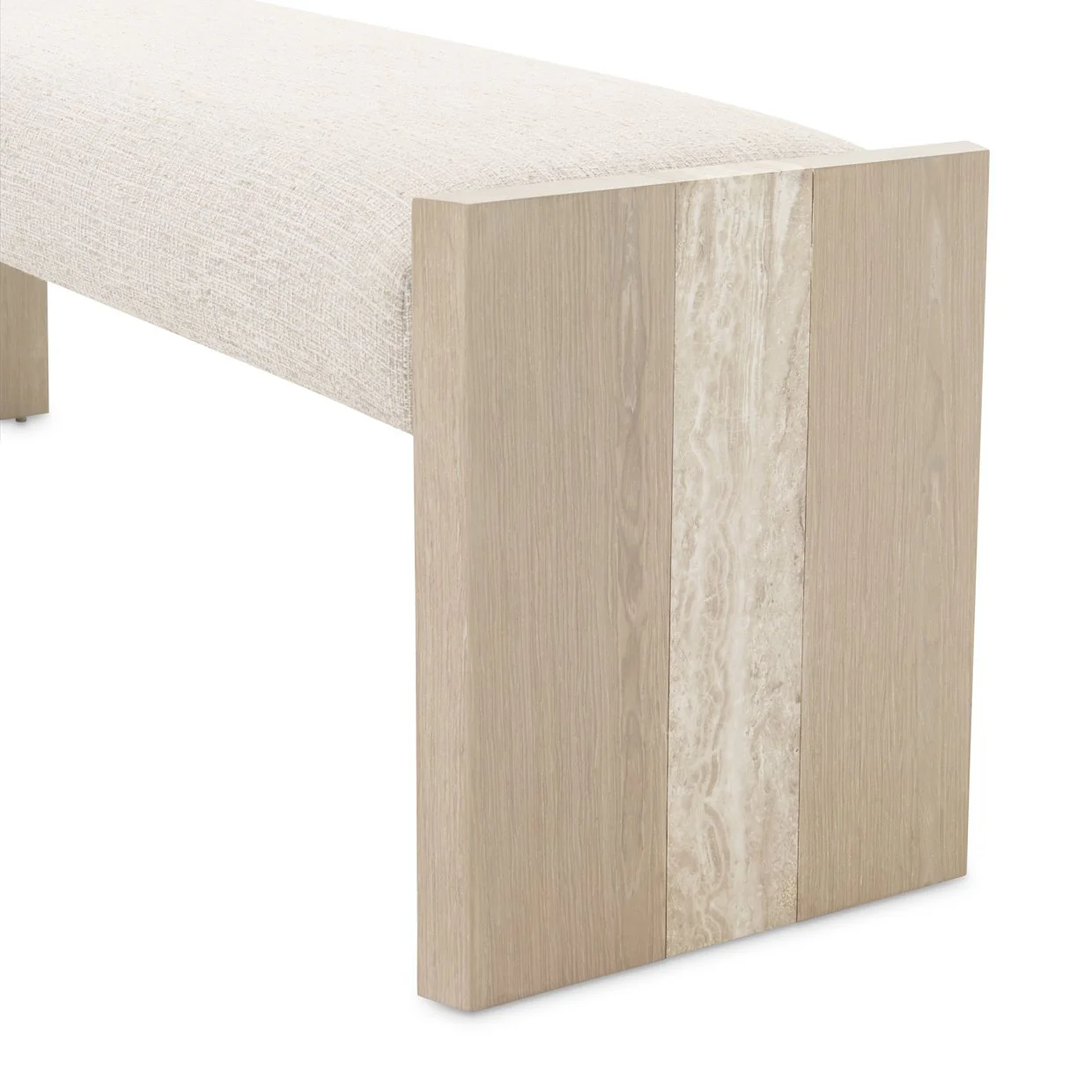 Lotus Bay Bench - Sand - Image 6