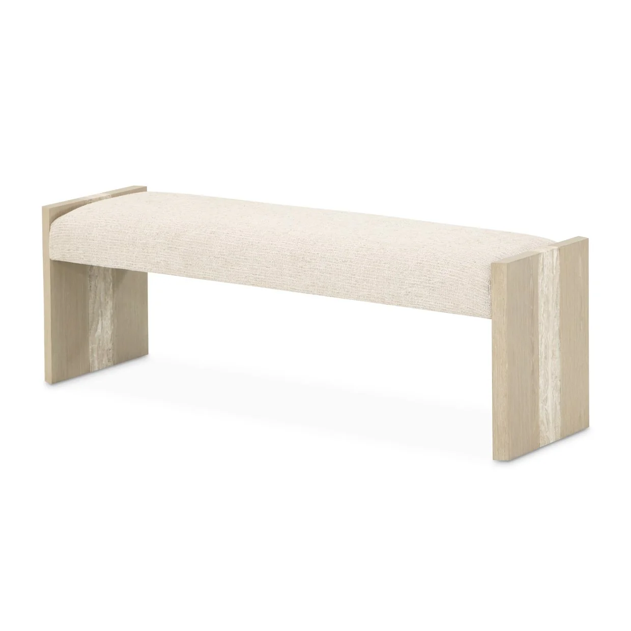 Lotus Bay Bench - Sand - Image 9