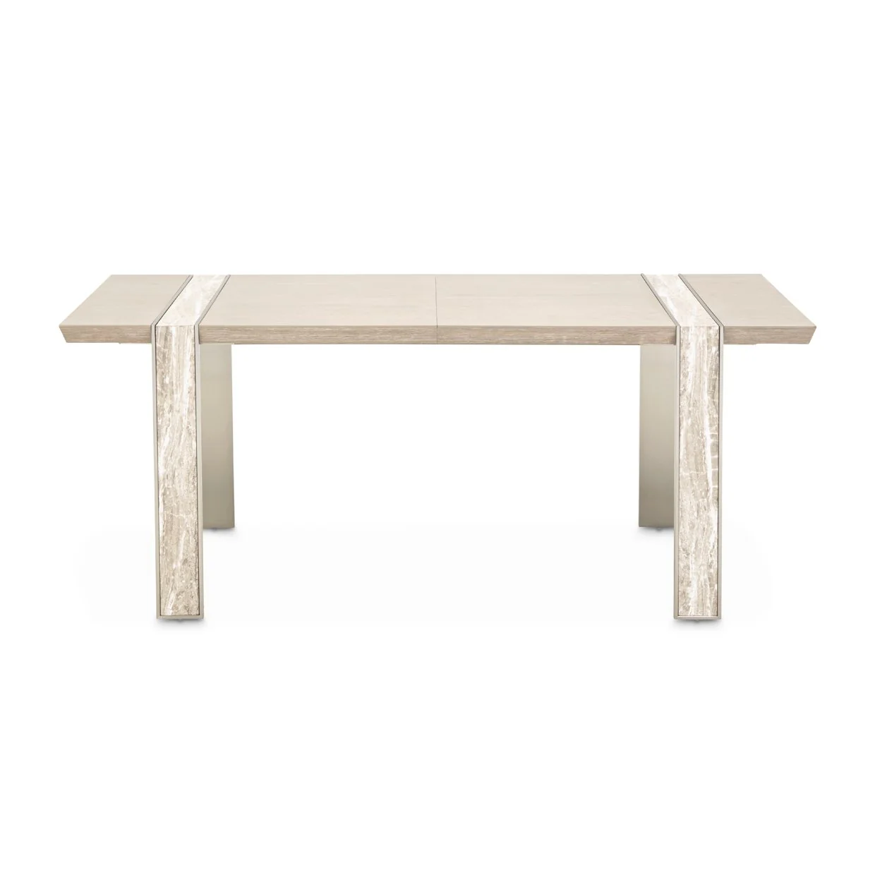 Lotus Bay Narrow Rectangular Dining Table - Sand - Image 2