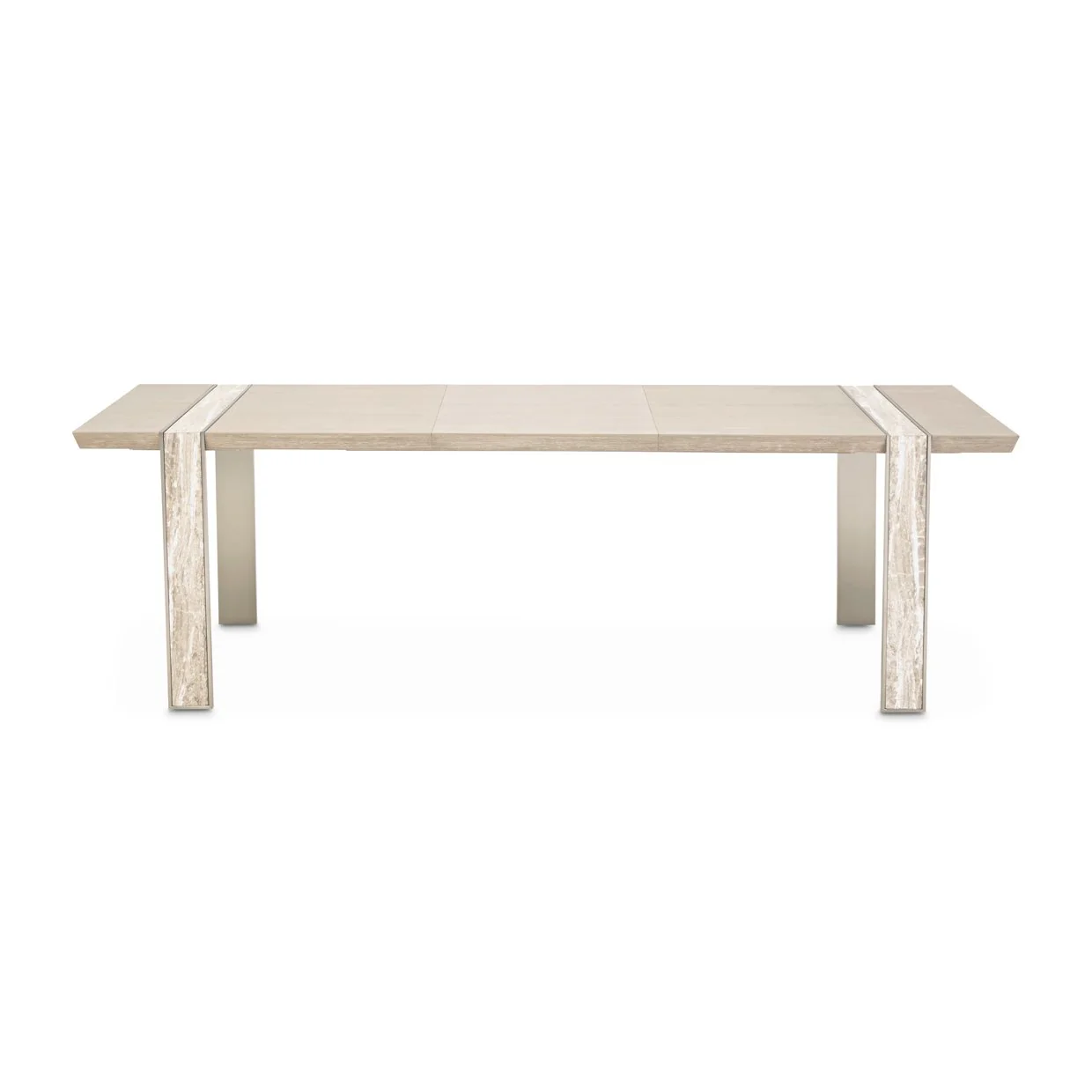 Lotus Bay Narrow Rectangular Dining Table - Sand - Image 3