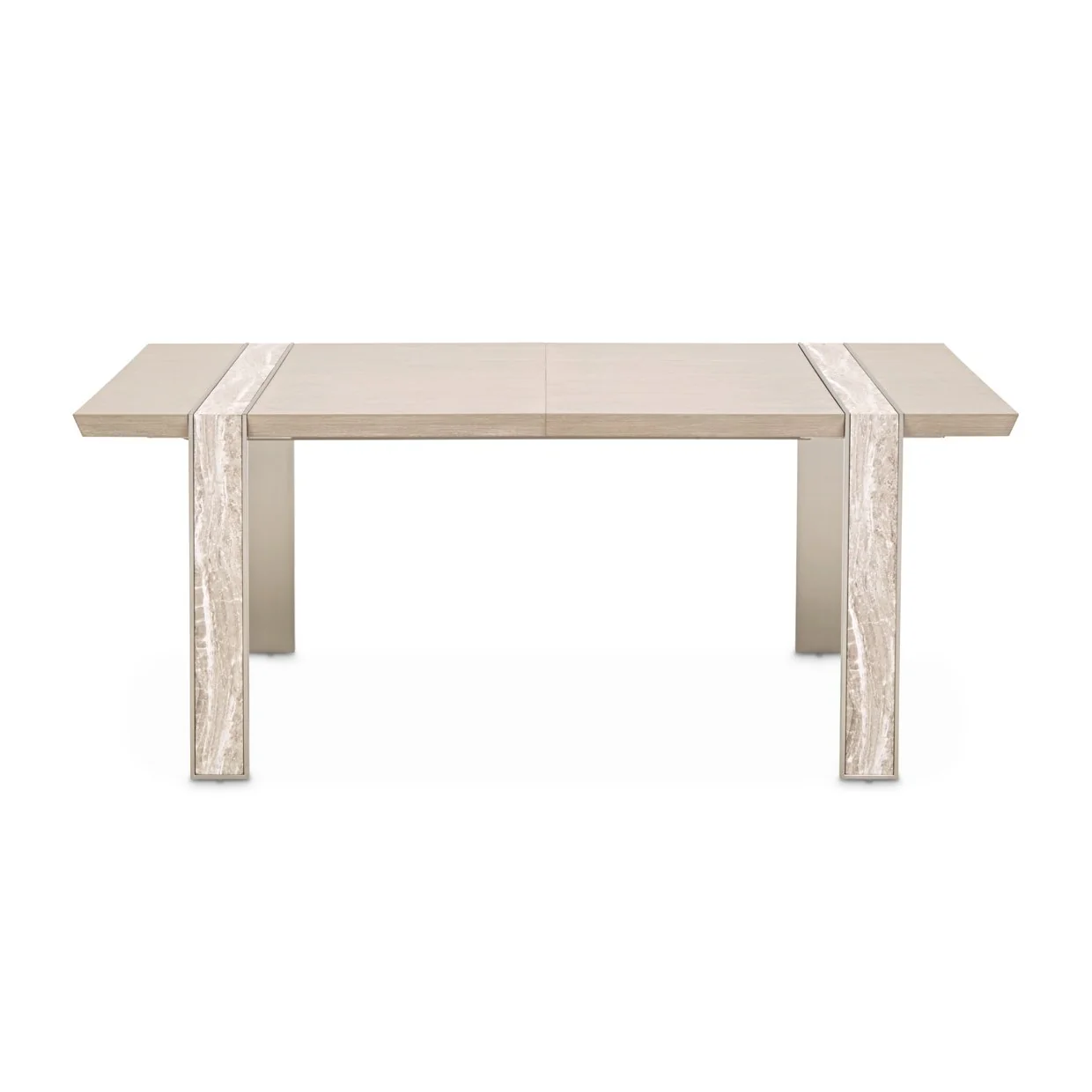Lotus Bay Wide Rectangular Dining Table - Sand - Image 2