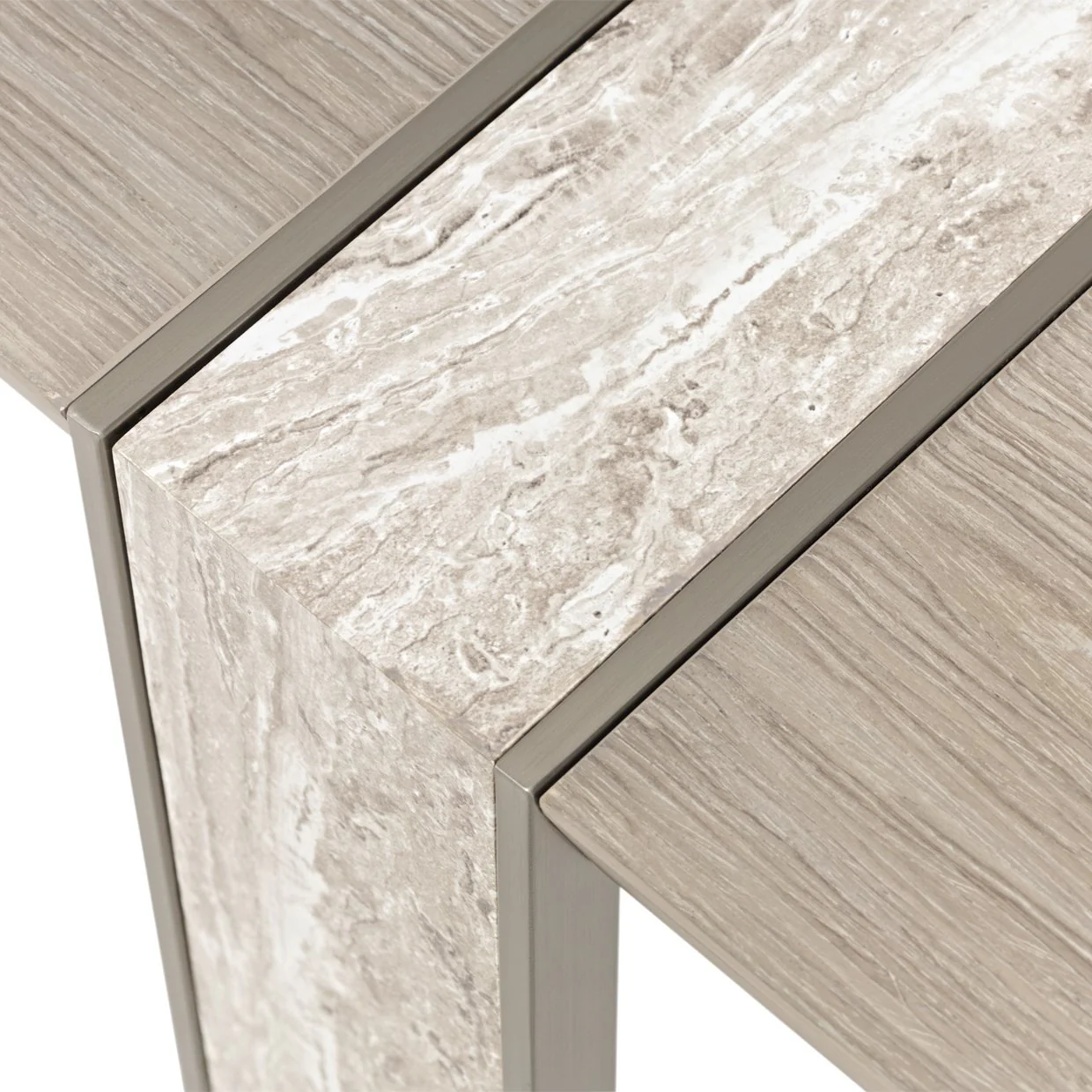 Lotus Bay Wide Rectangular Dining Table - Sand - Image 9