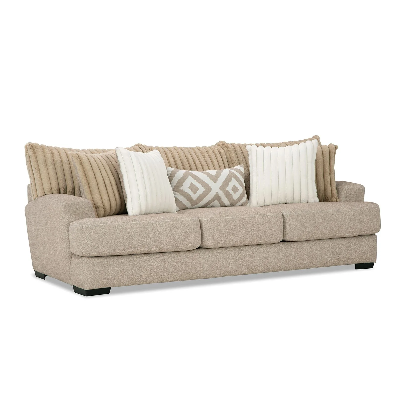 Loughlin Sofa, Light Brown - Image 3