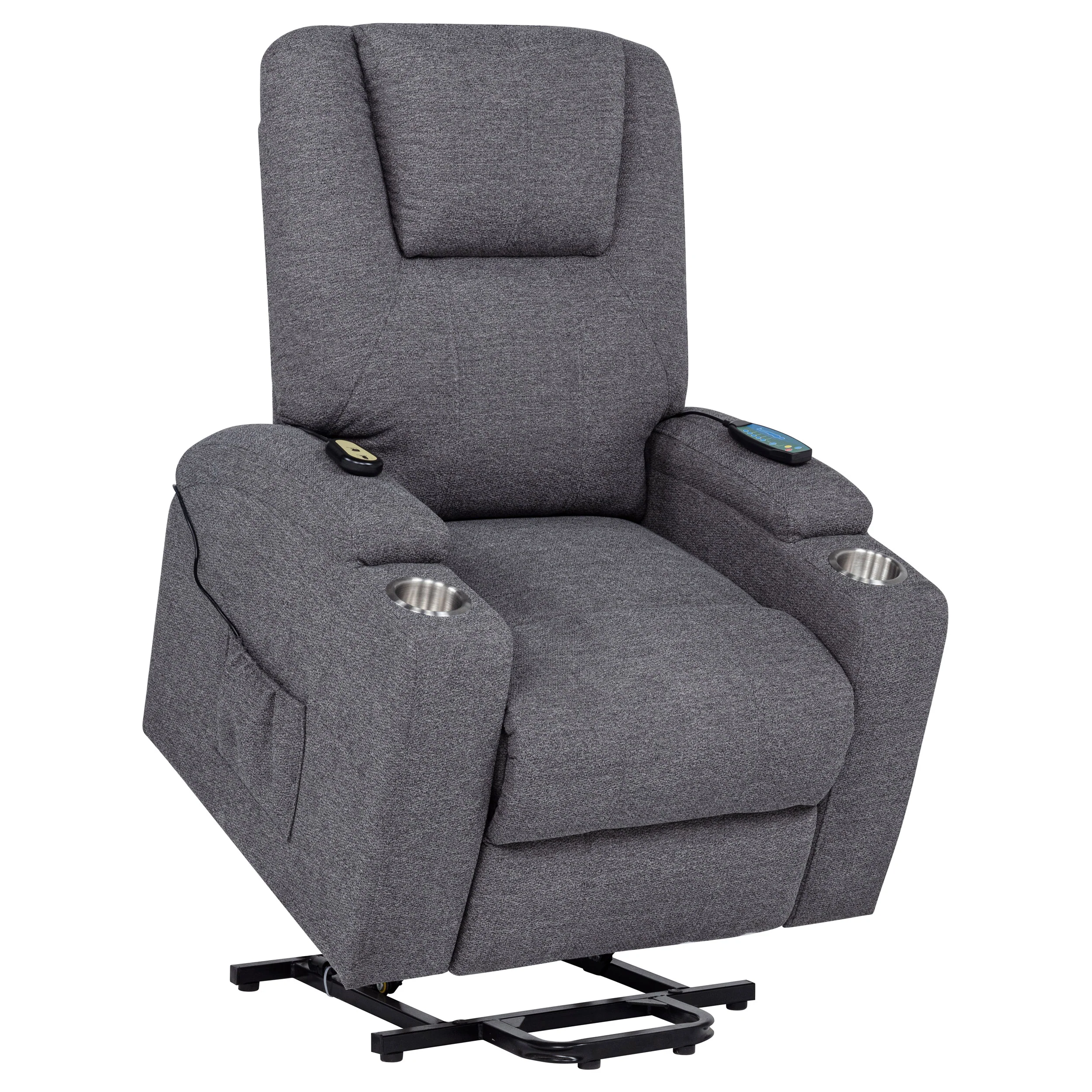 Louie Power Lift Massage Recliner - Image 5