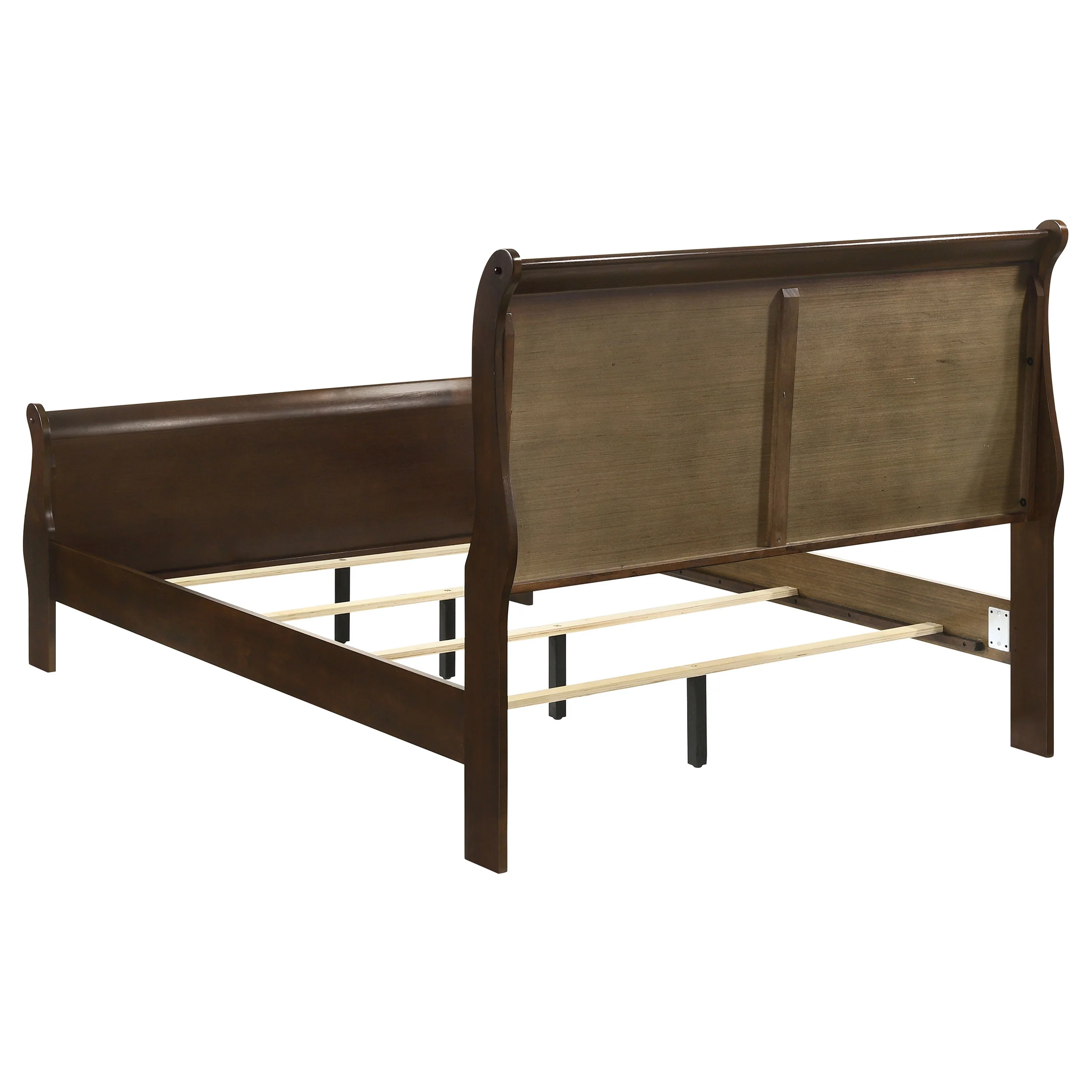 Louis Philippe Sleigh Panel Bed - Image 23