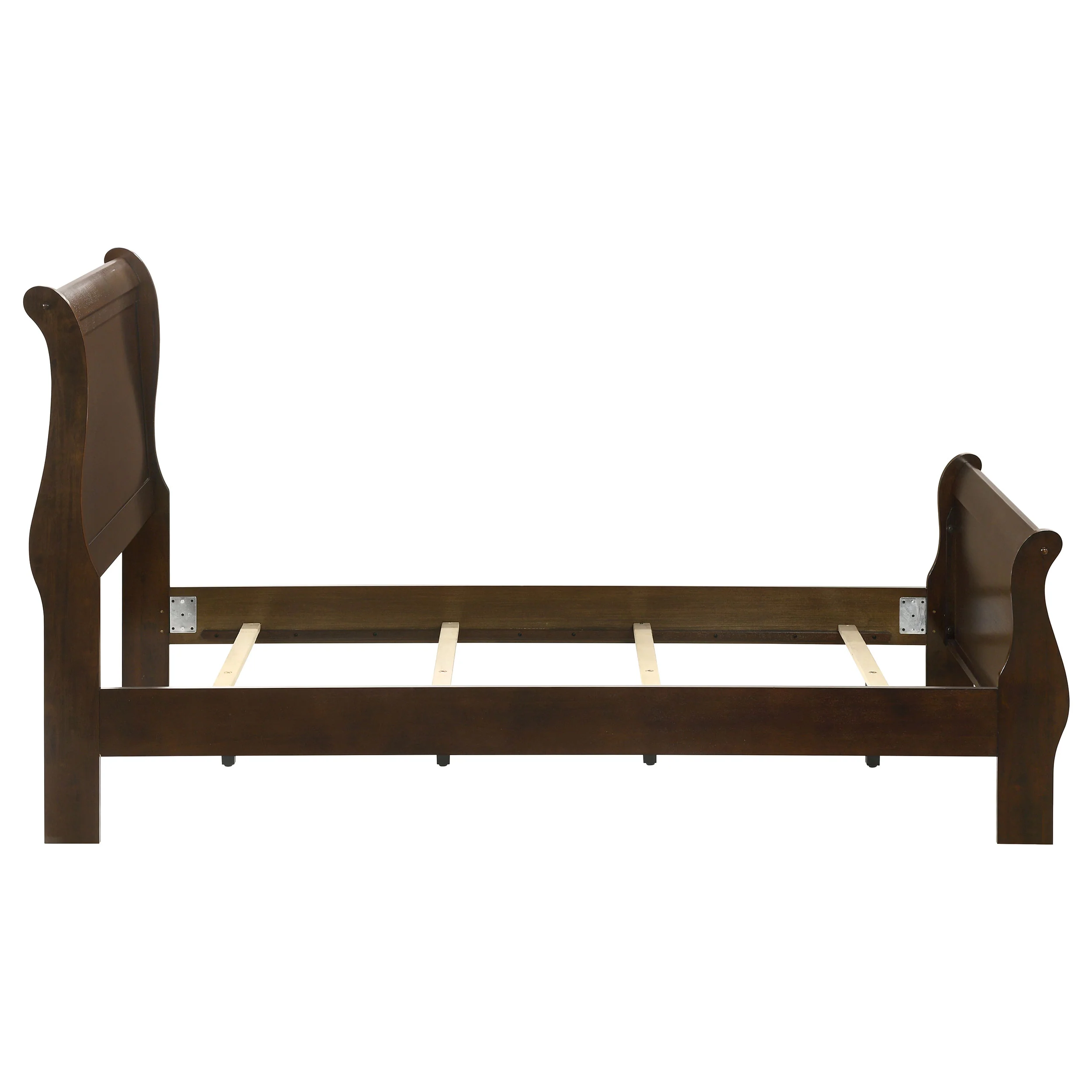 Louis Philippe Sleigh Panel Bed - Image 33