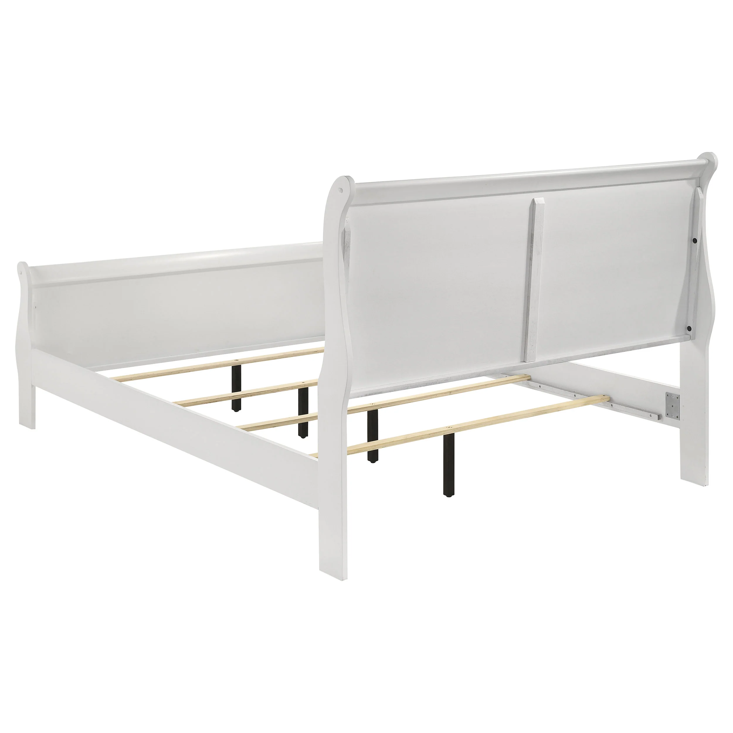 Louis Philippe Sleigh Panel Bed - Image 54