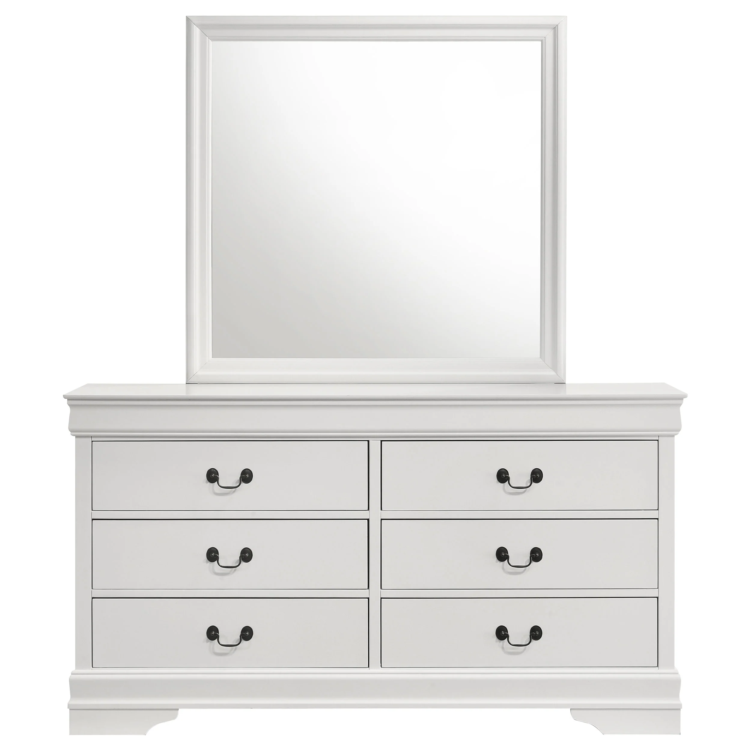 Louis Philippe Dresser with Mirror - Image 15