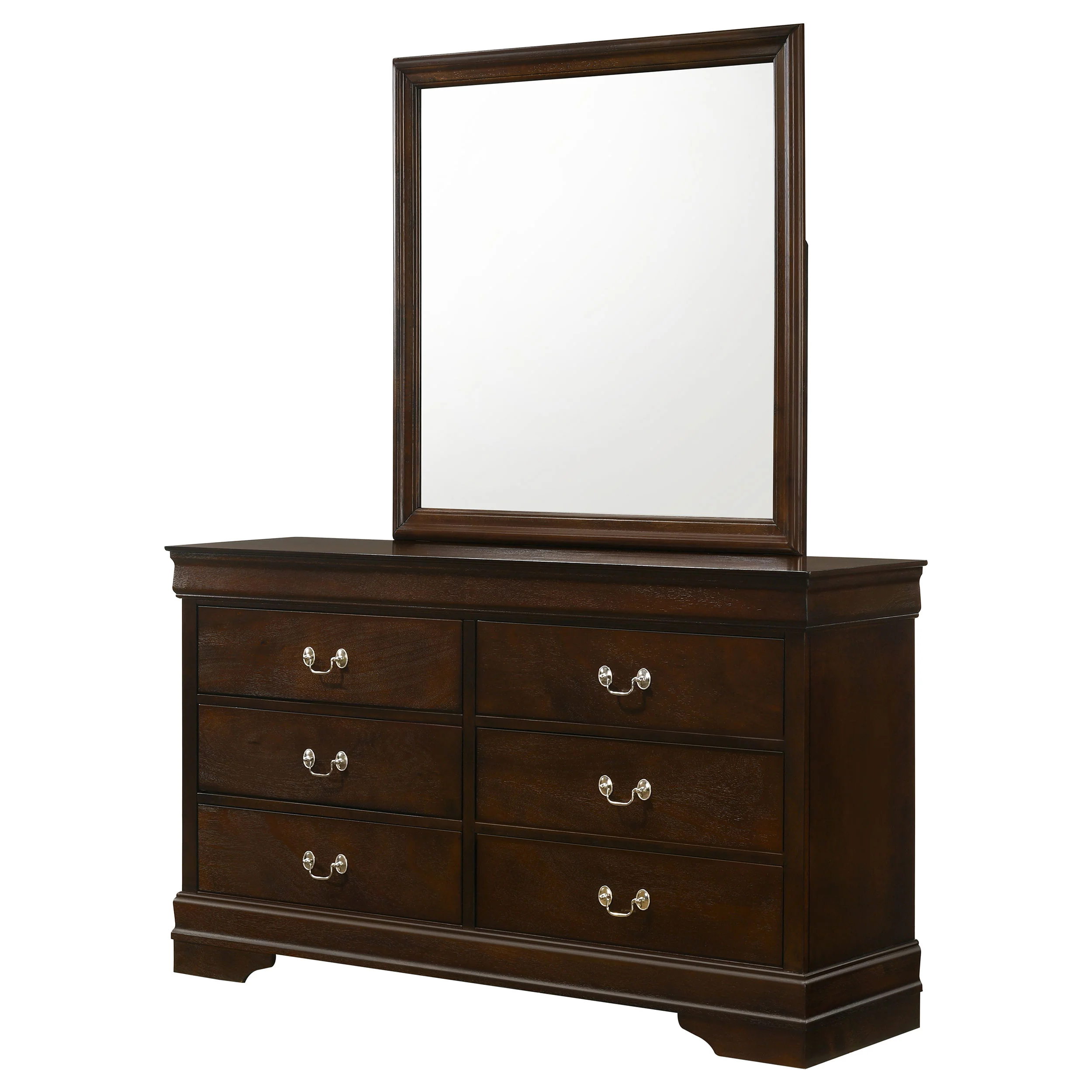 Louis Philippe Dresser with Mirror - Image 4