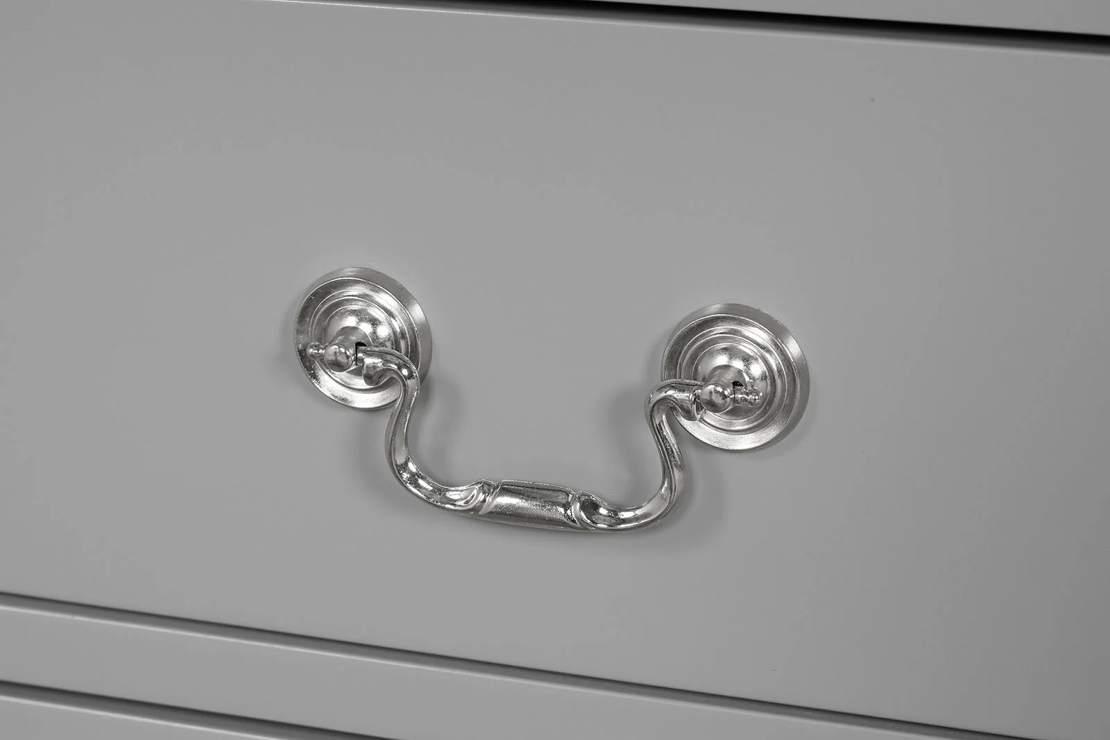 Louis Philippe Nightstand, Gray - Image 5