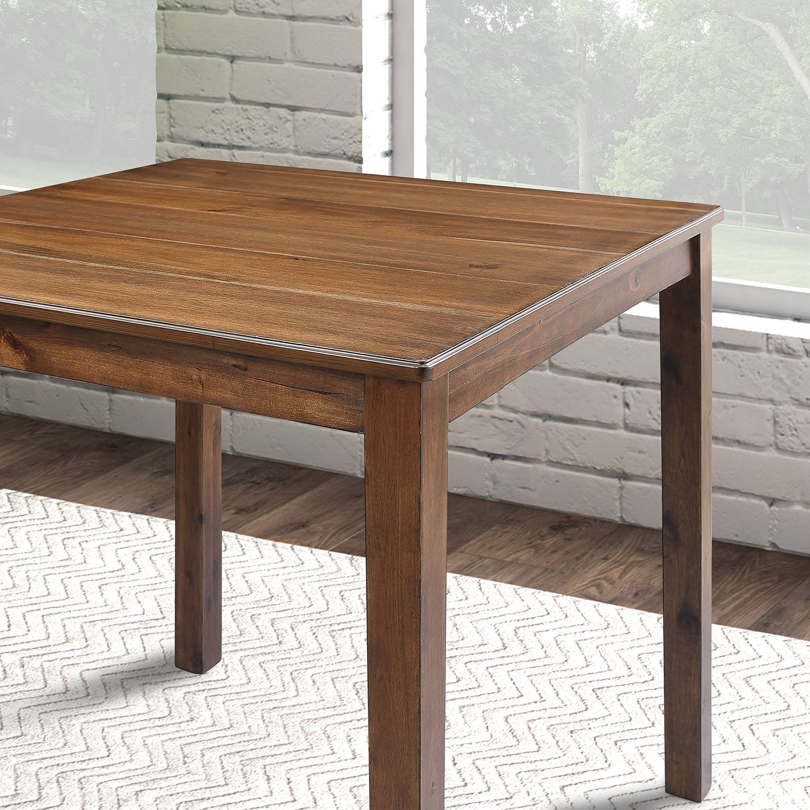 Lubbock 5 Pc. Counter Ht. Table Set, Walnut - Image 2