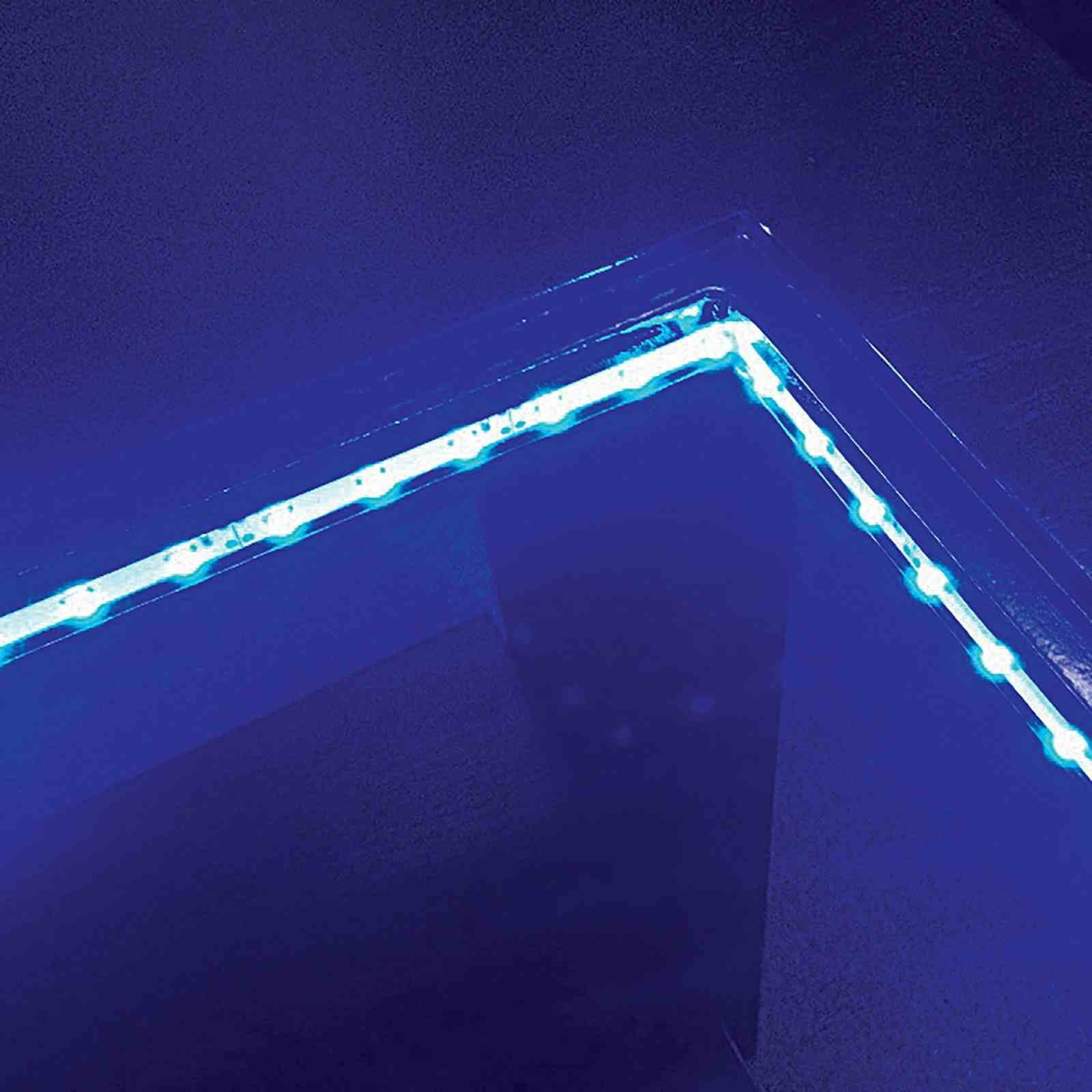 Luminar Glass-Insert Dining Table - Image 3