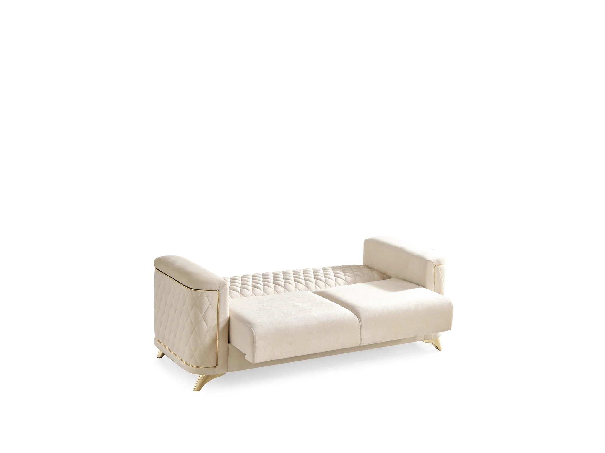 Luna 2PC Living Room Set Ivory - Image 3