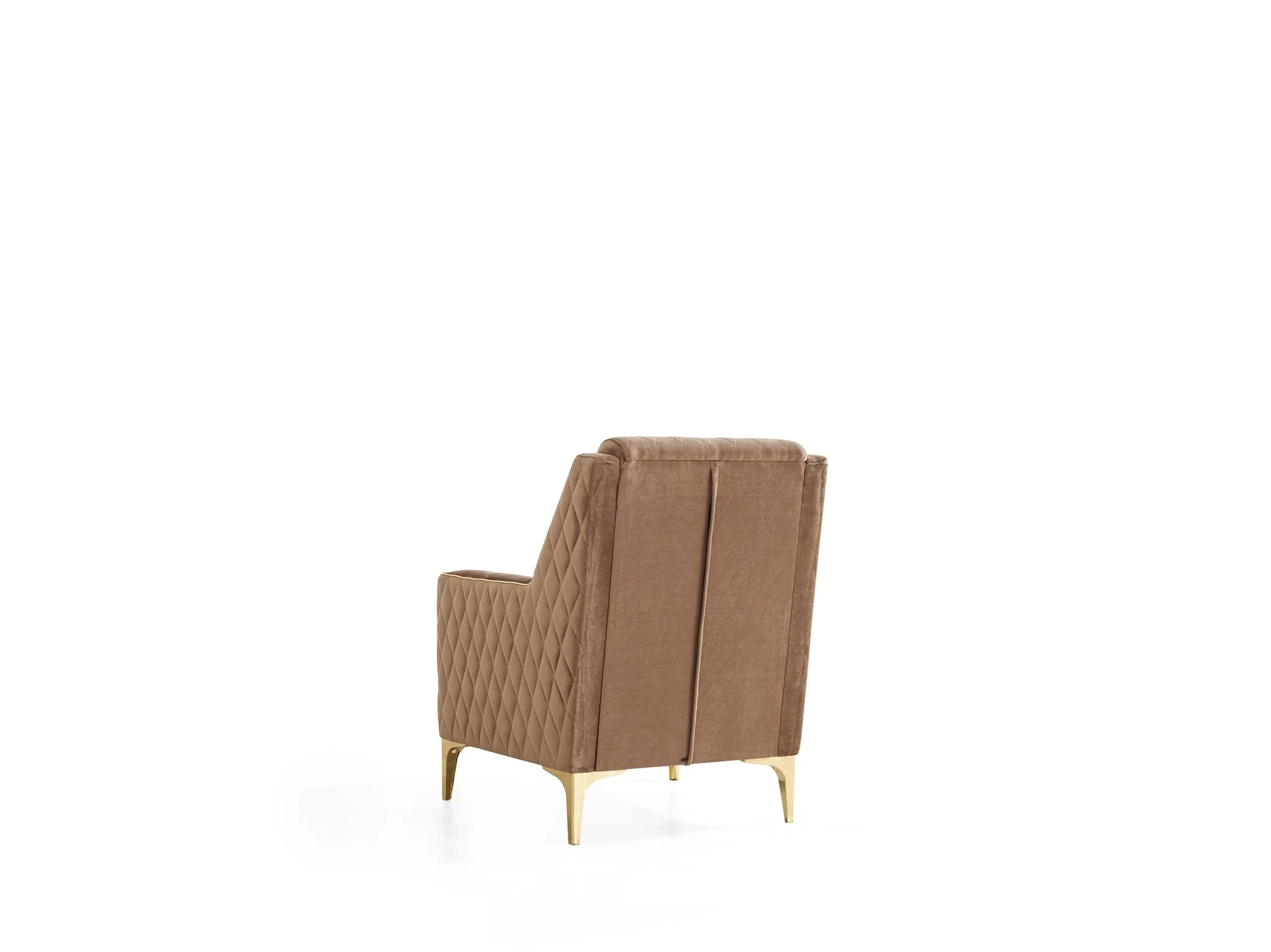 Luna 3 Pc Living Room set Copper - Image 14