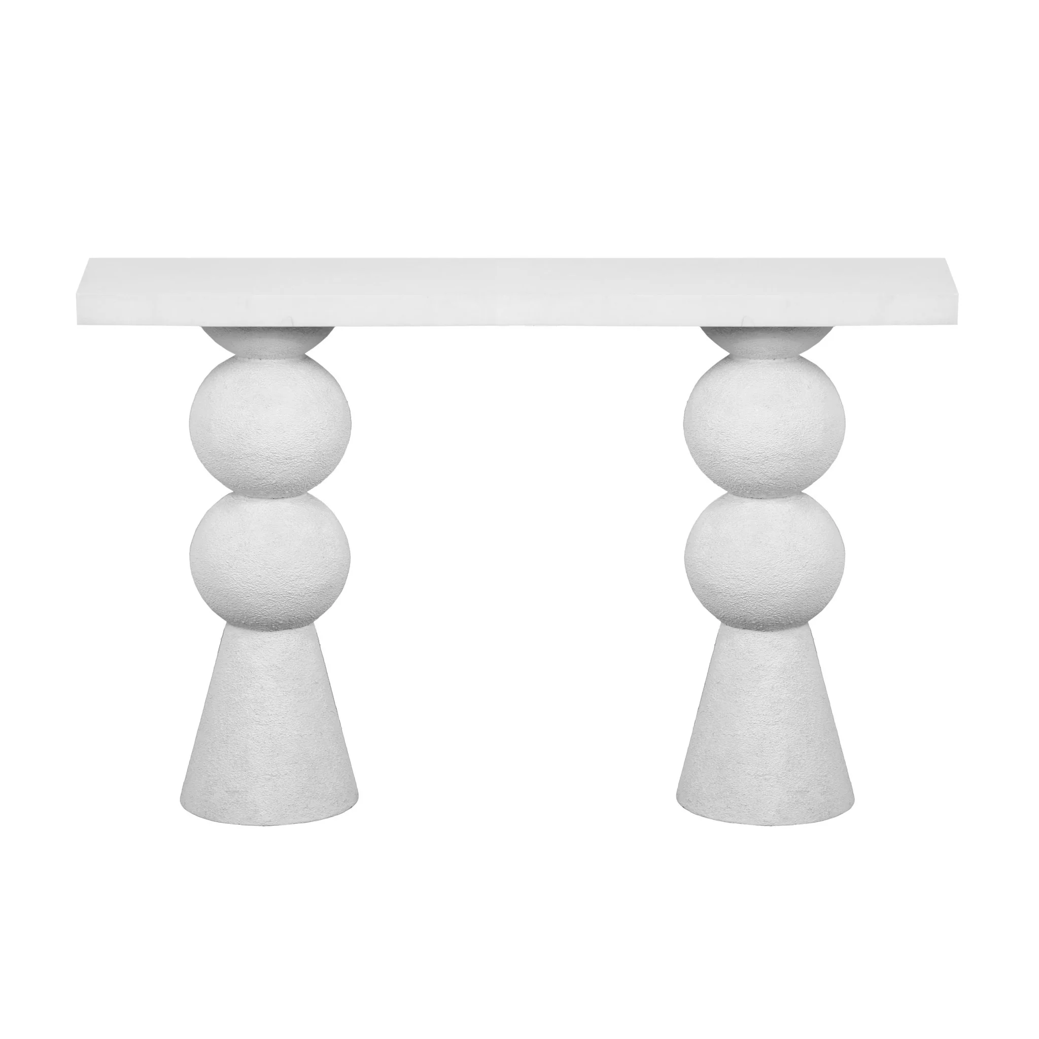 Lupita White Console Table - Image 3
