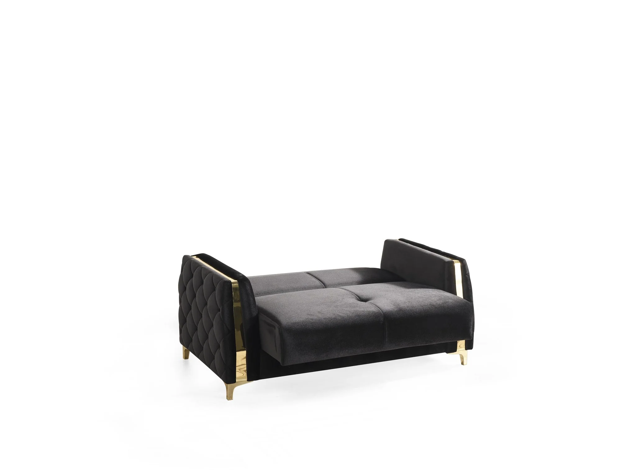 Lust 2PC Living Room Set Black - Image 9