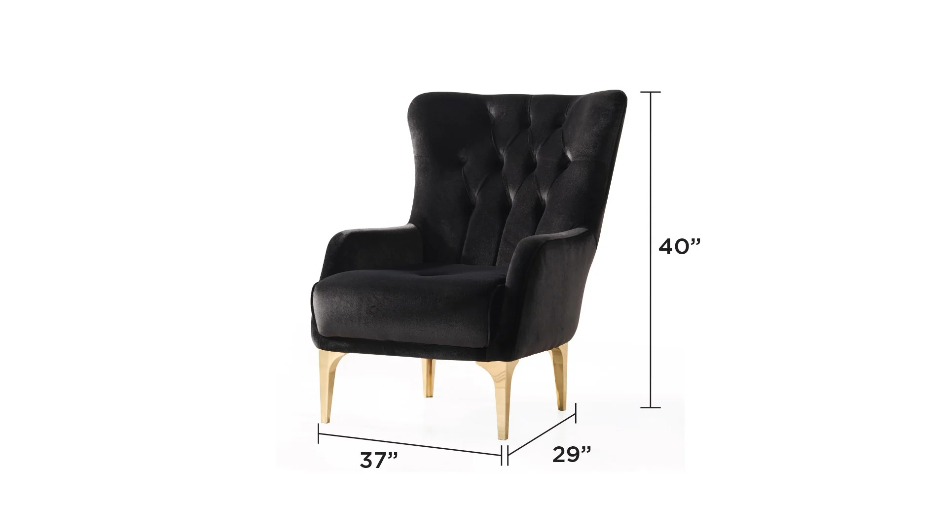 Lust Chair Black - Image 5