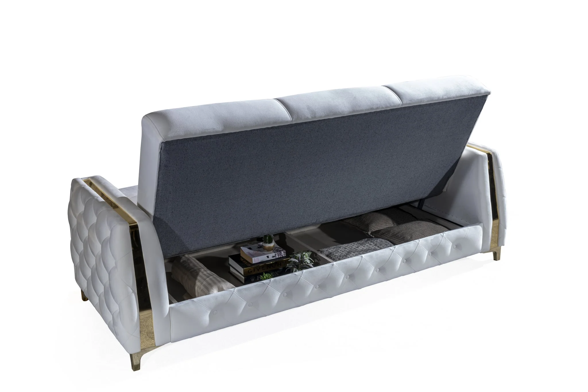 Lust Loveseat Off White - Image 4