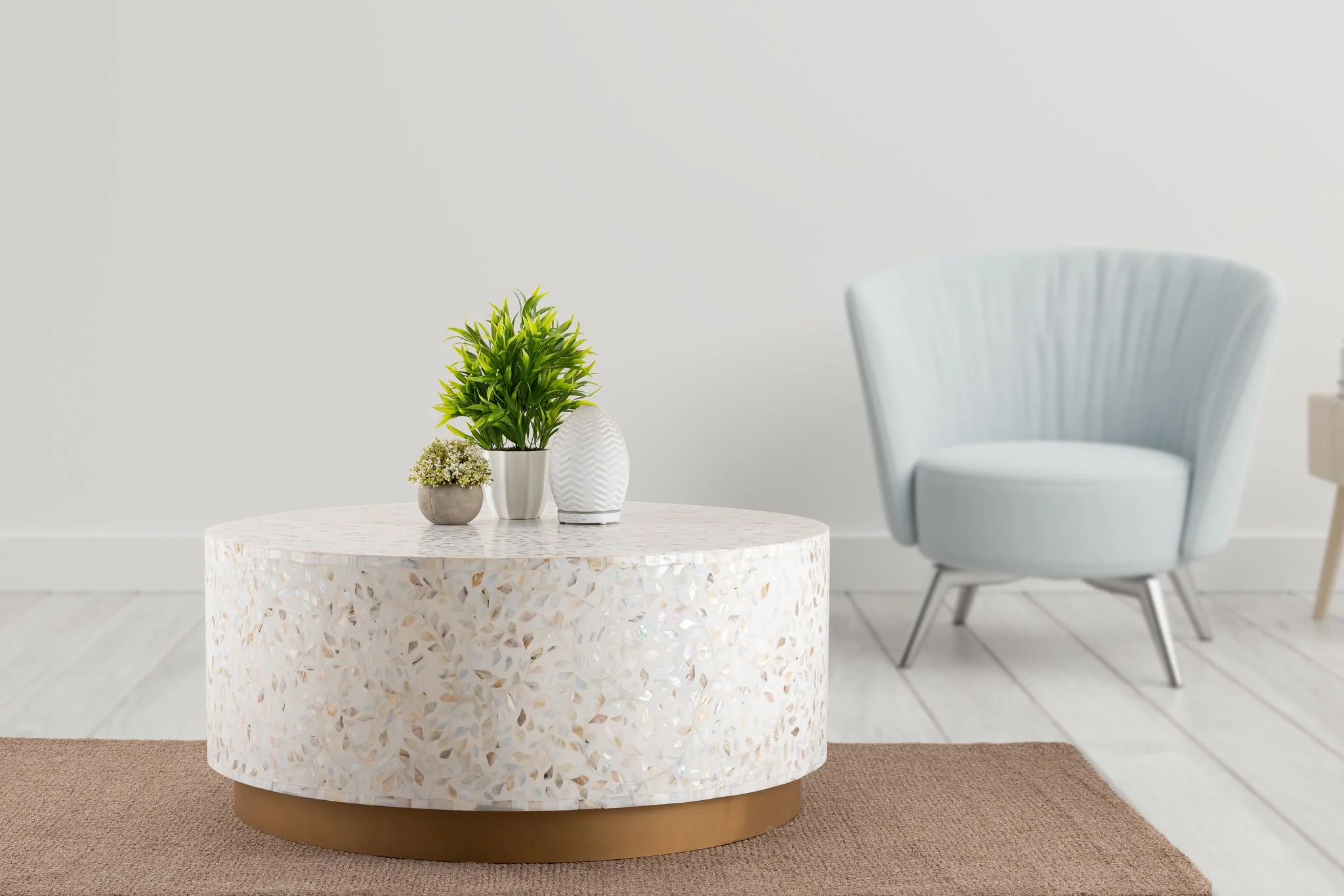 Luxe Coffee Table Ivory - Image 4