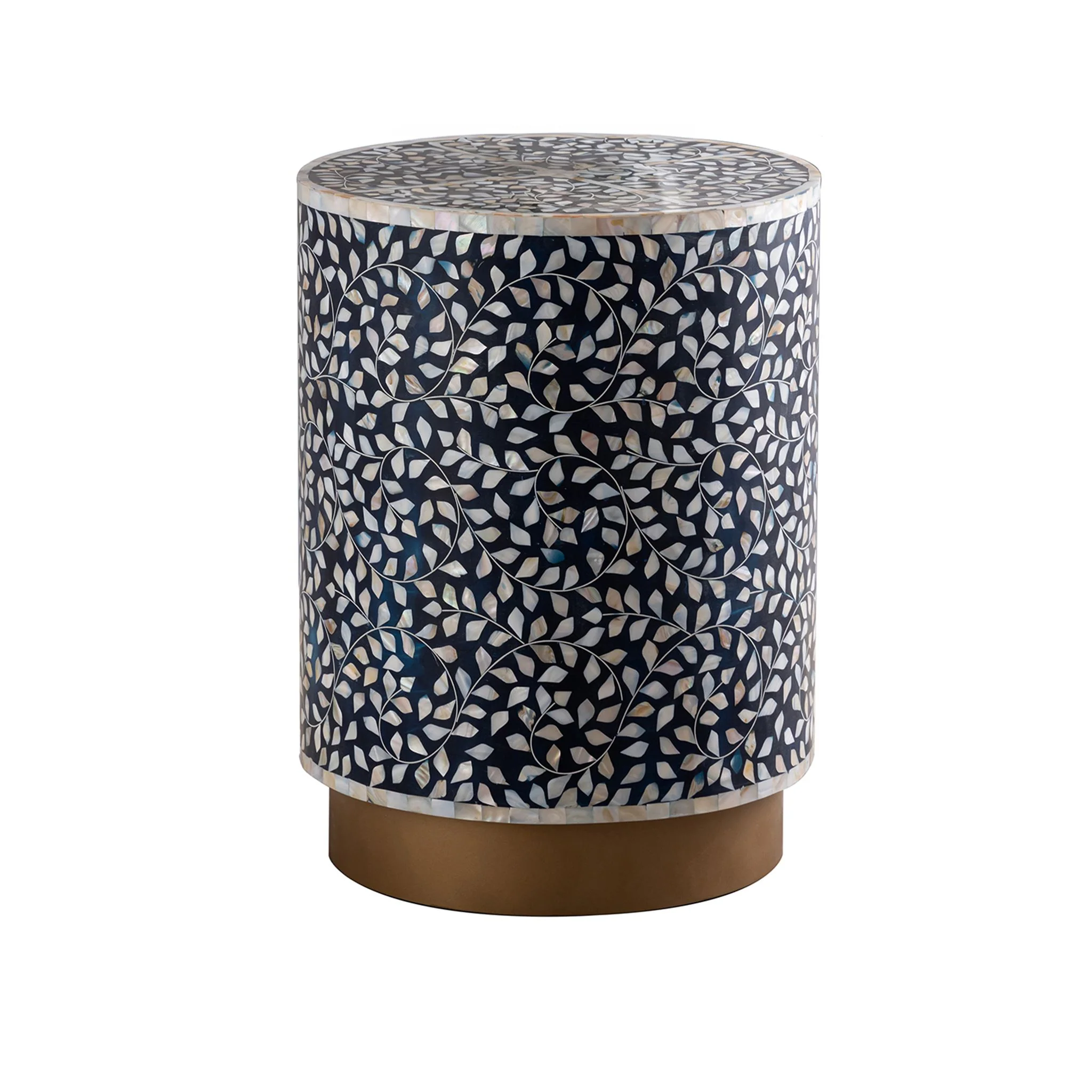 Luxe End Tablel Blue - Image 4