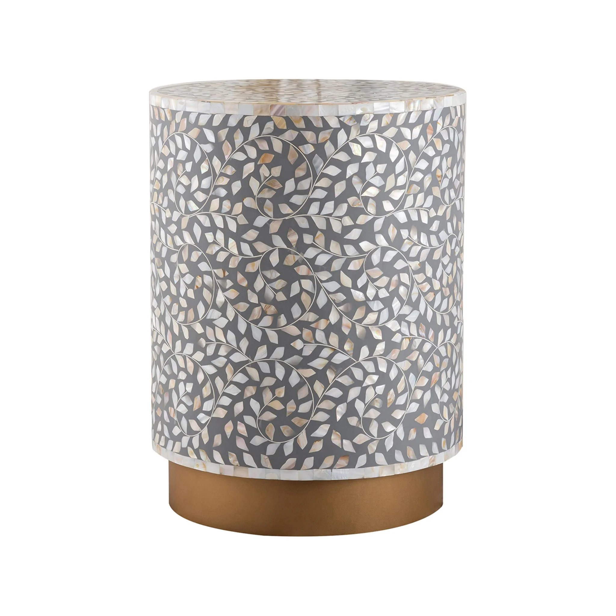 Luxe End Tablel Gray - Image 4