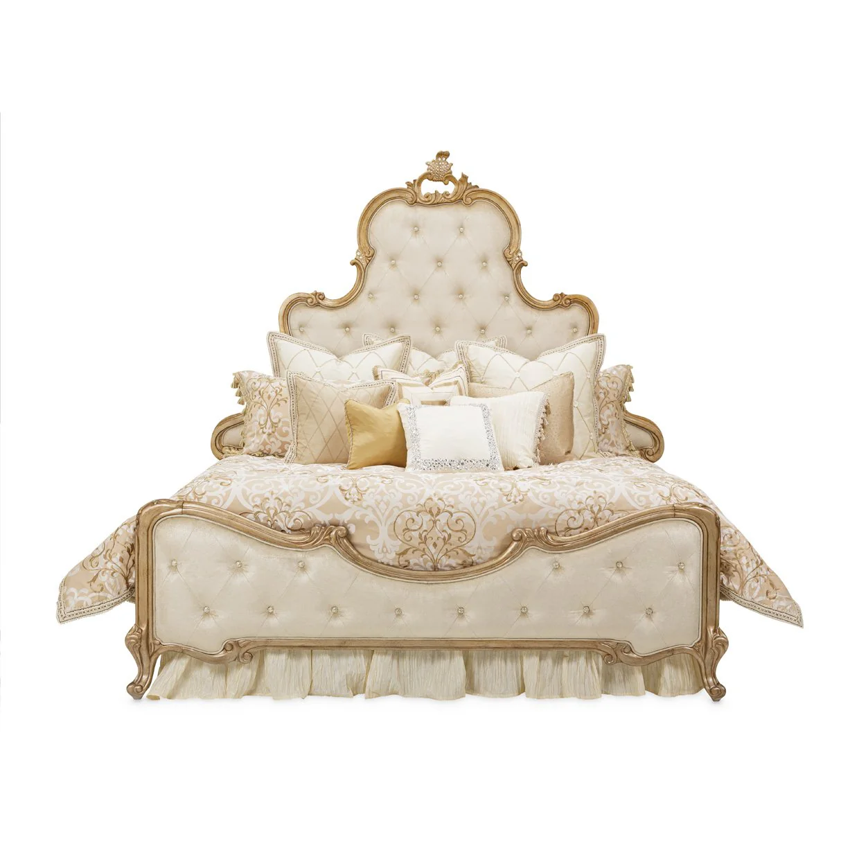 Luxembourg 13-Piece King Comforter Set - Crème - Image 15