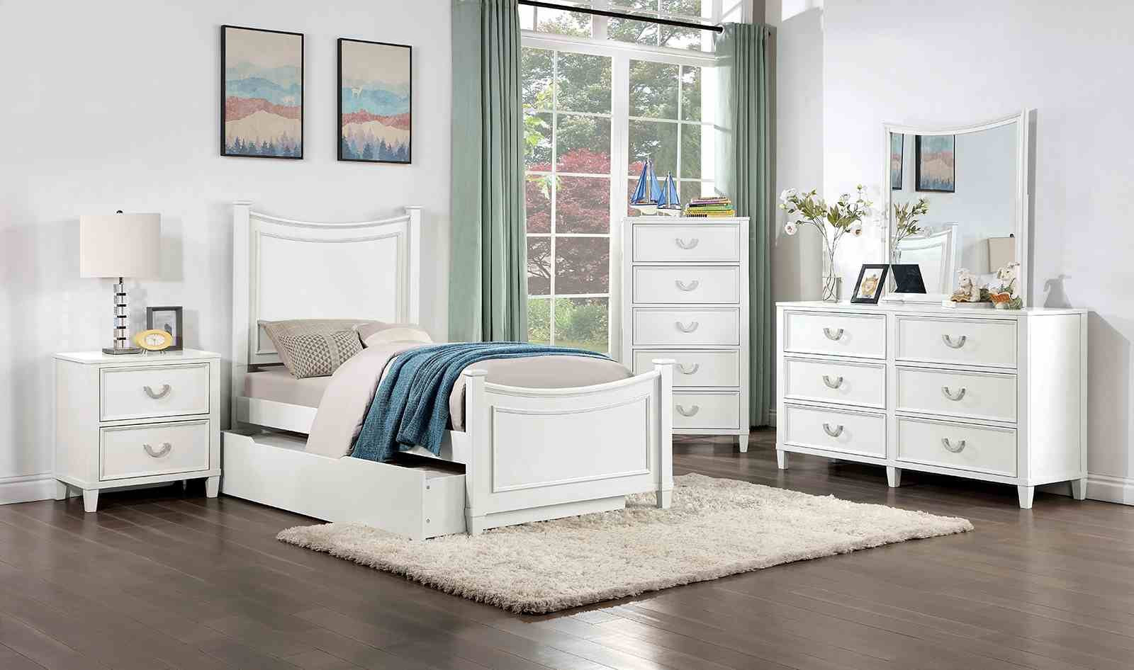 Lycoris Nightstand, White - Image 2