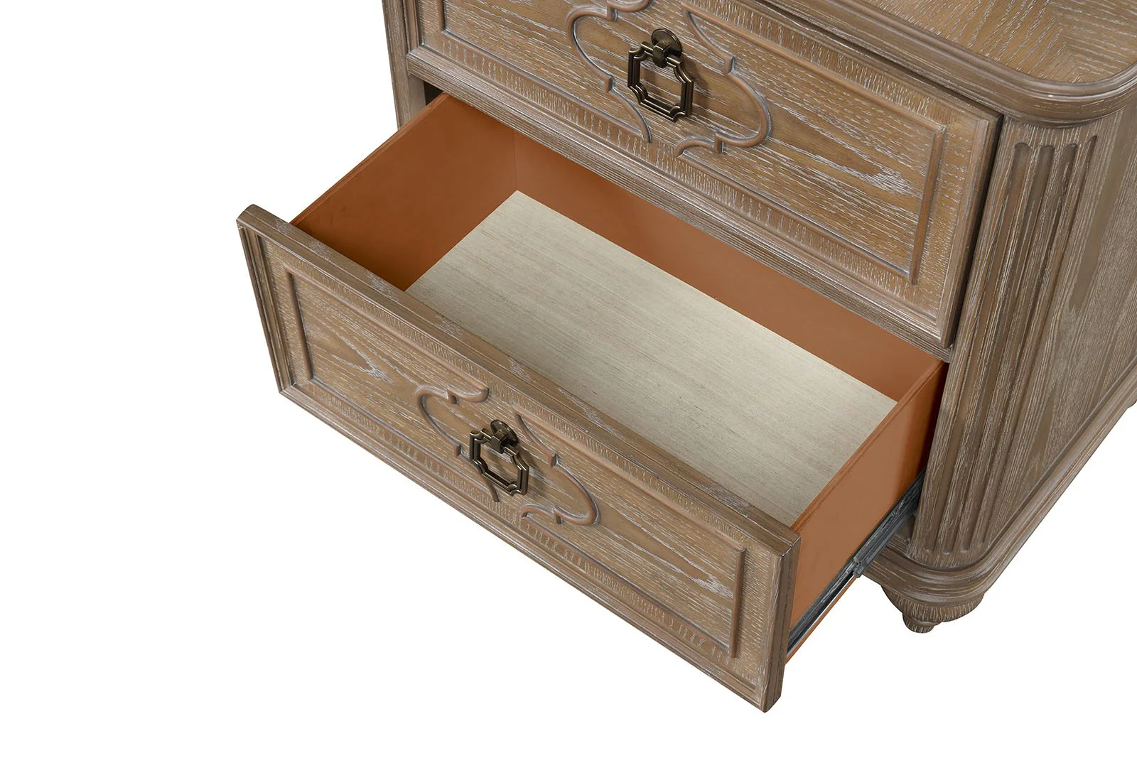 Lyris Nightstand, Rustic Oak - Image 4