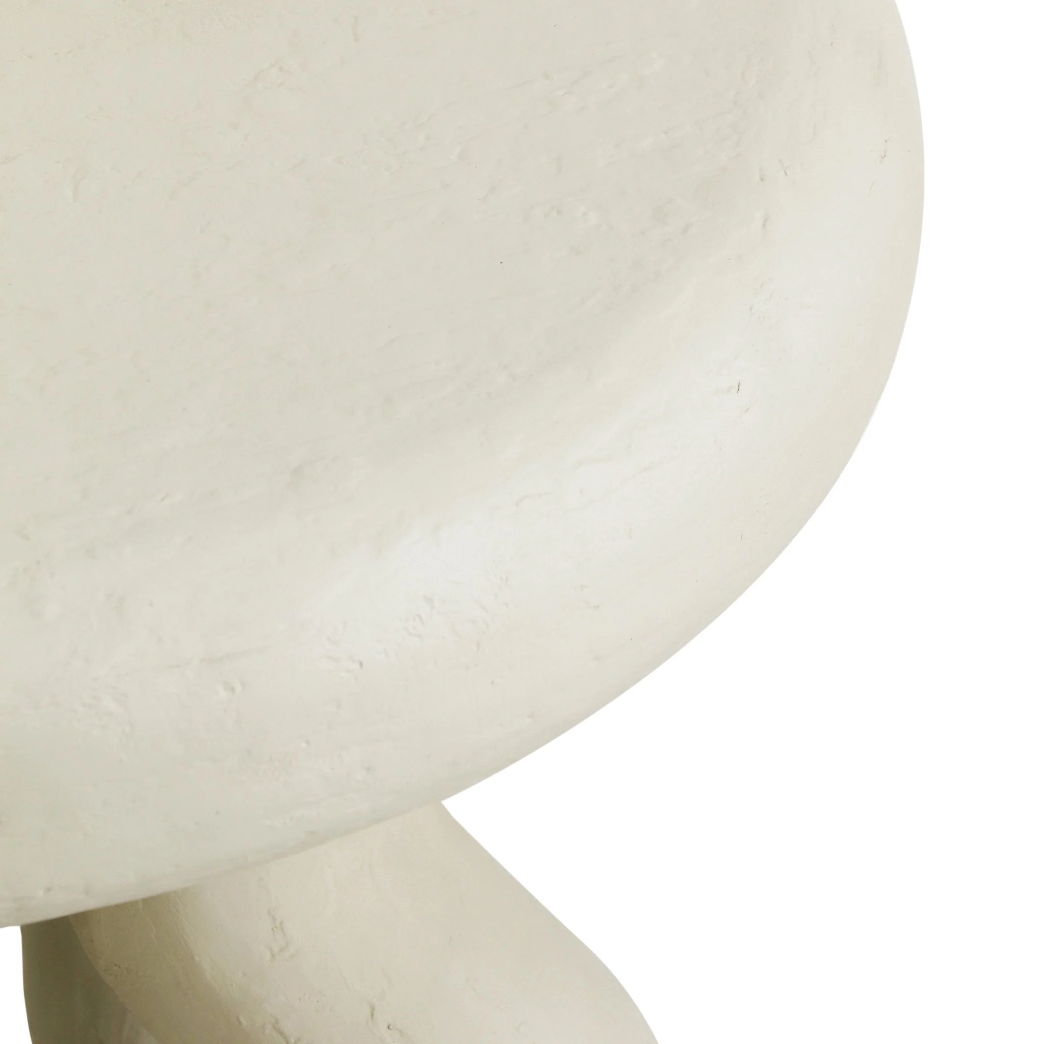 Maddie Cream Textured Side Table - Image 5