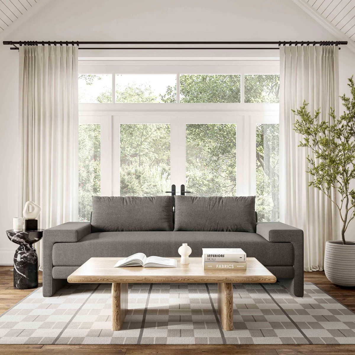 Maeve Slate Sofa - Image 2