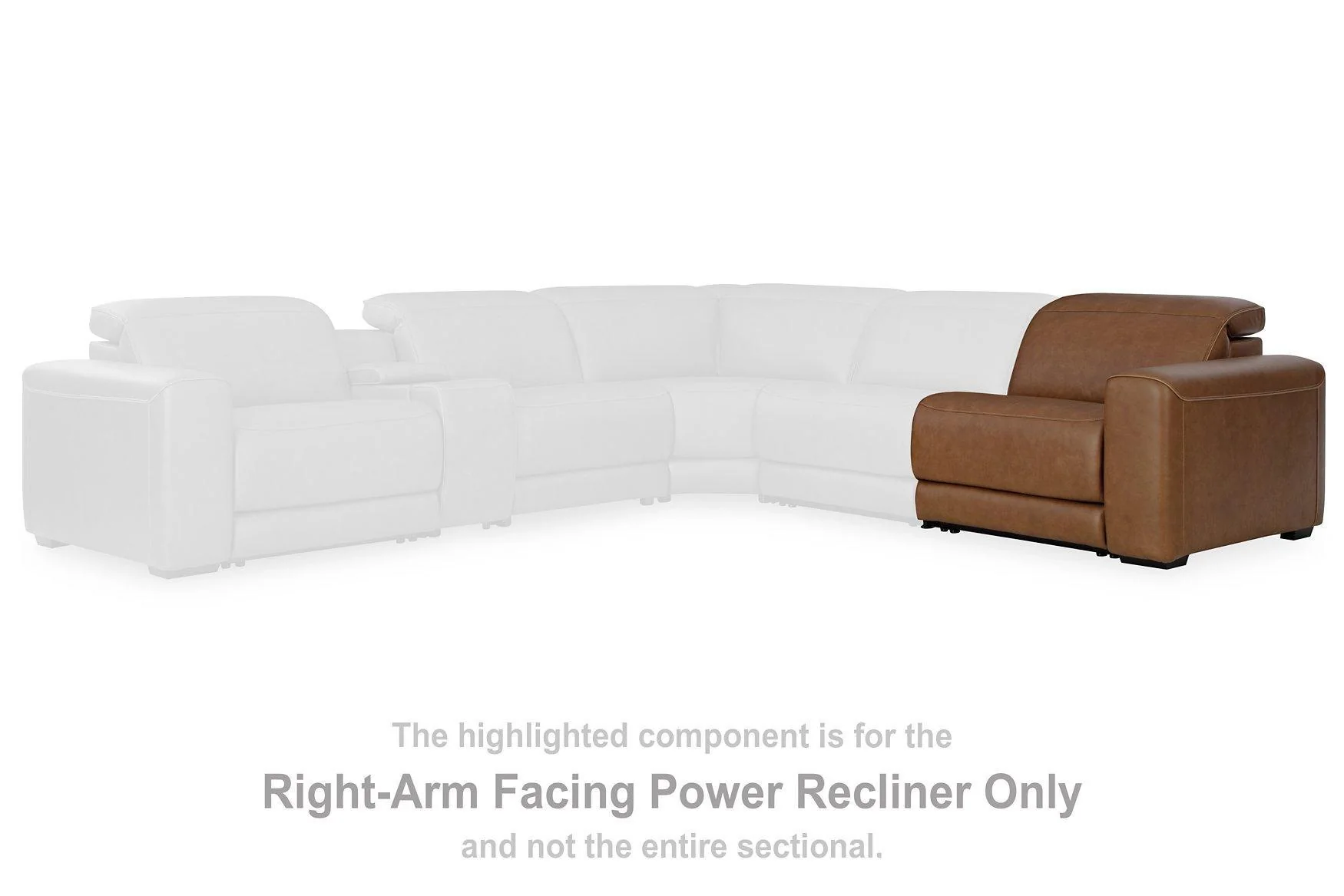 Magic Man Power Reclining Sectional Sofa - Image 6
