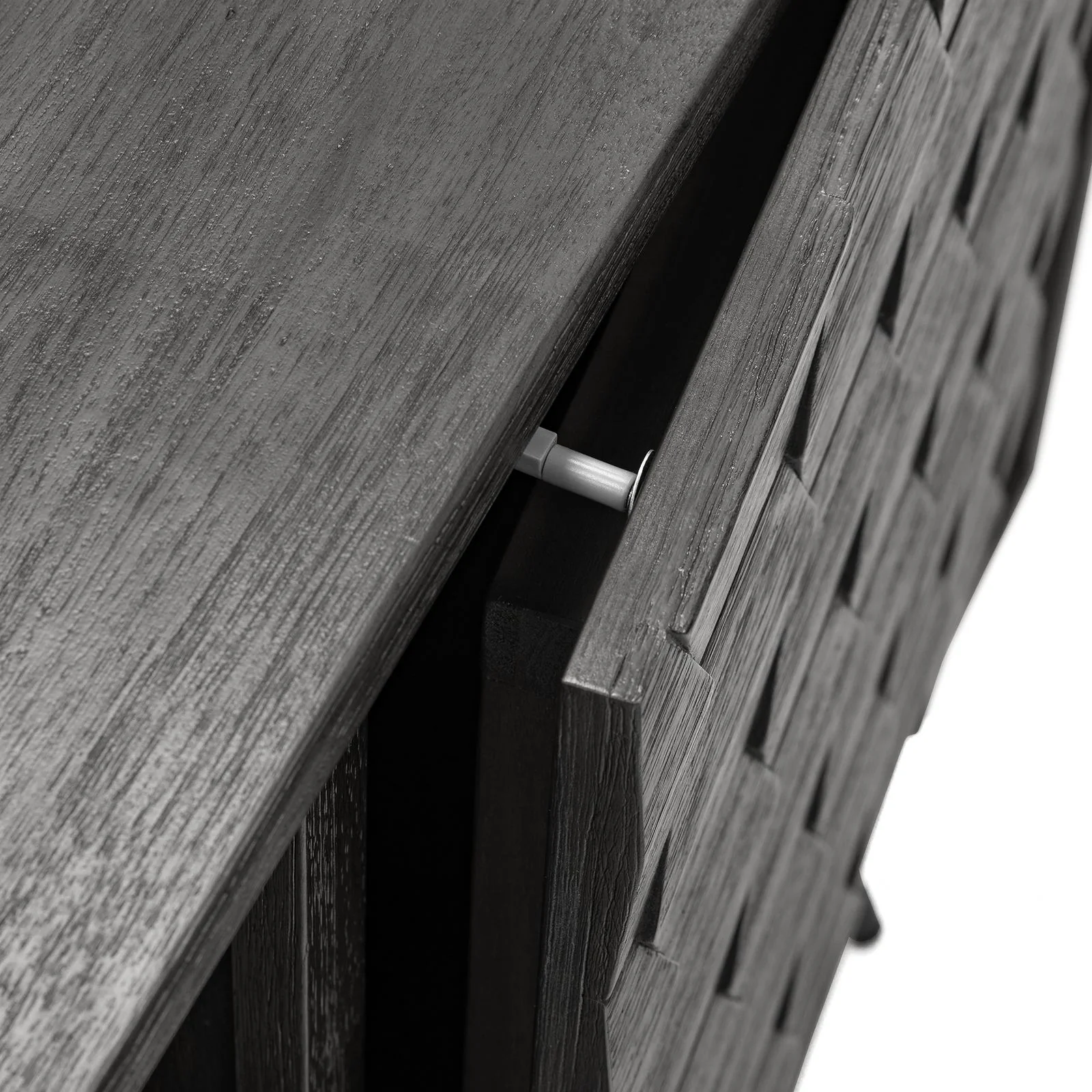 Makena Sideboard Buffet in Gray Acacia Wood - Image 4