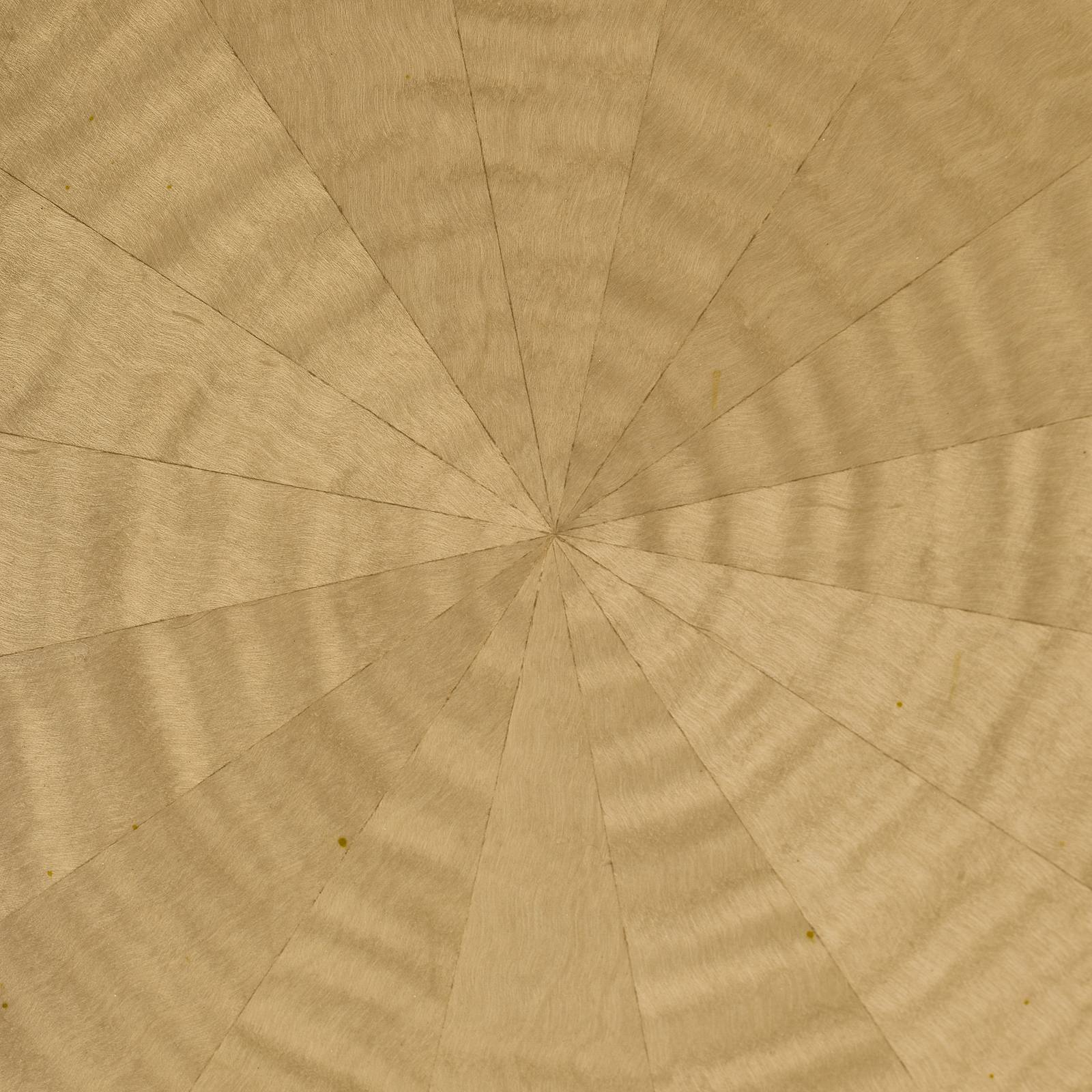 Malibu Crest Round Pedestal Tea Table - Chardonnay - Image 9