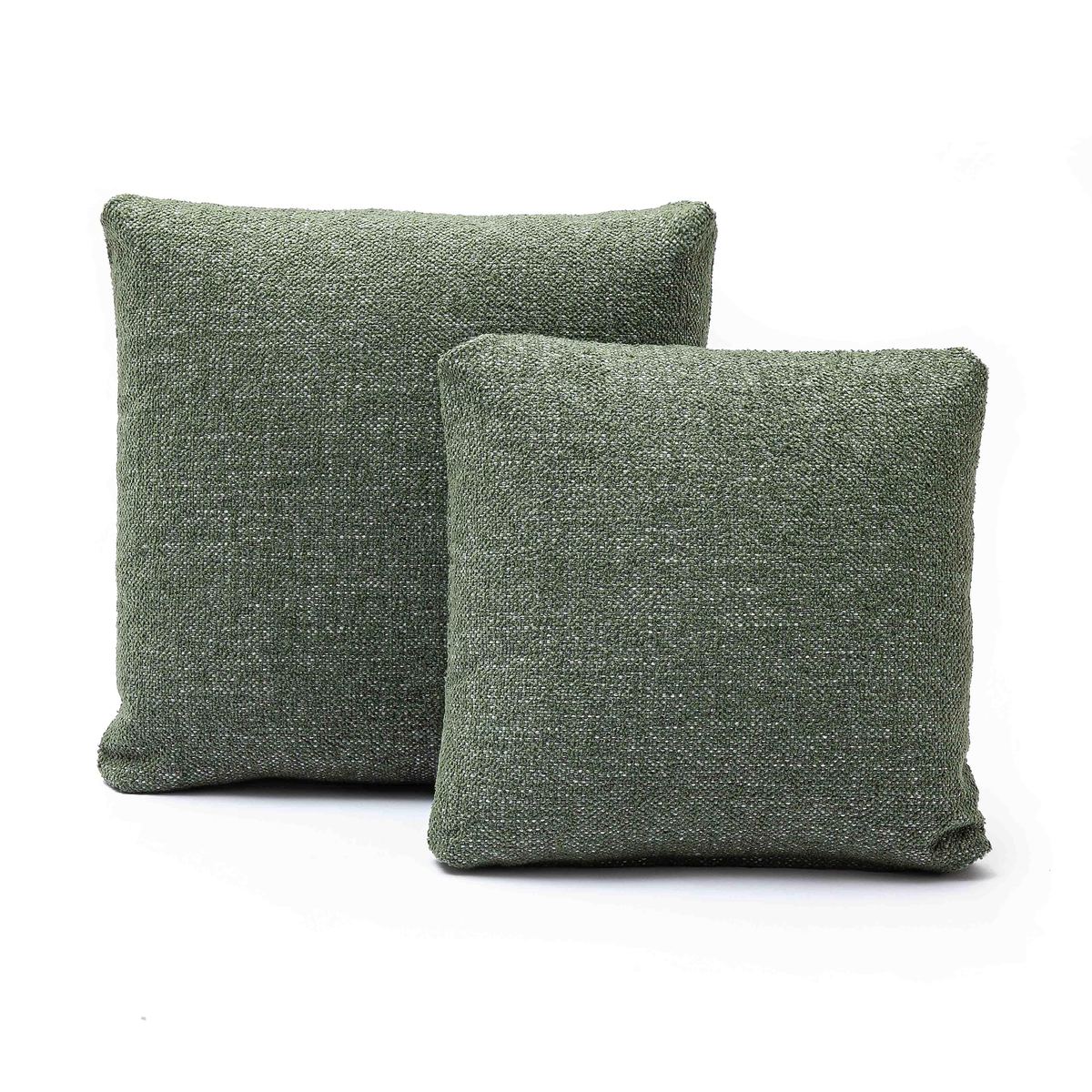 Malolo Green Basketweave 20 inch Square Vegan-Down Pillow - Image 10