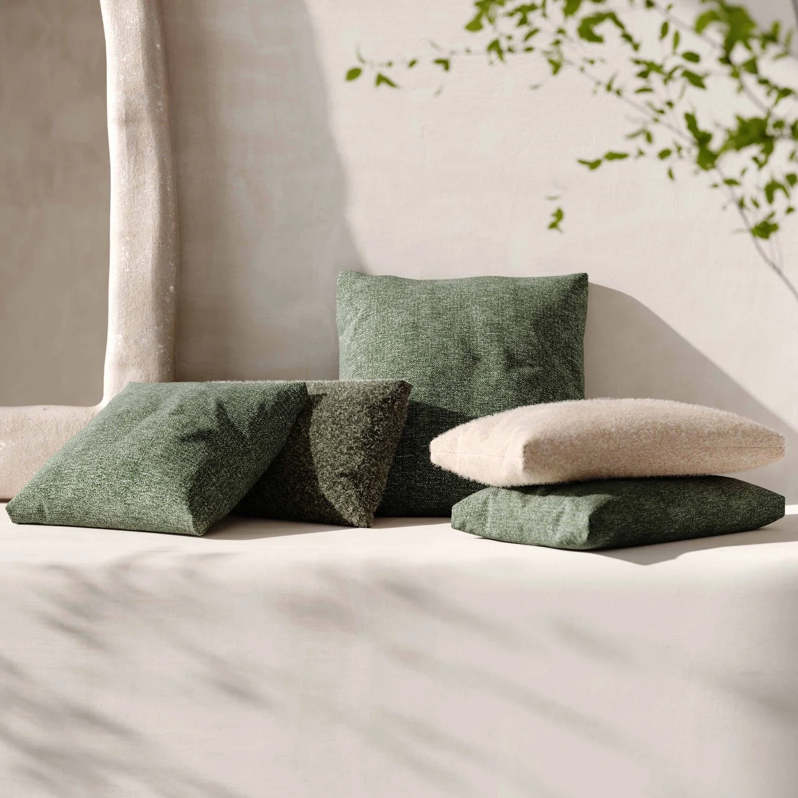 Malolo Rose-Tan Long Mohair 20 x 12 inch Rectangular Vegan-Down Pillow - Image 12