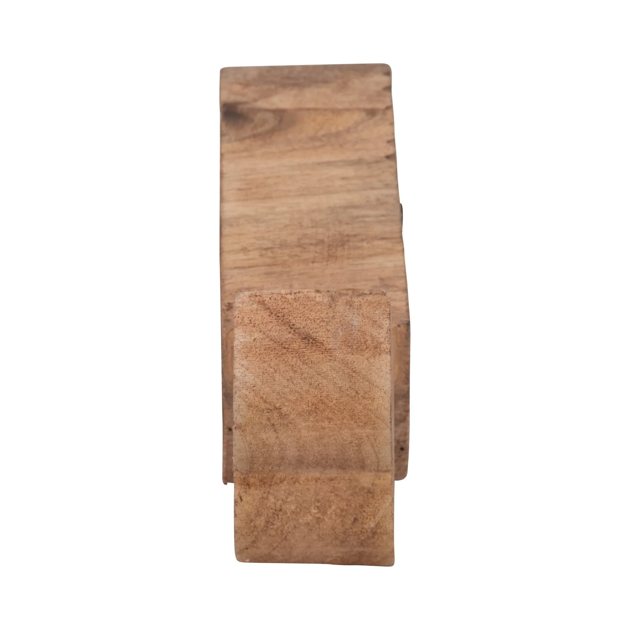 Mango Wood 10", Fish Log, Brown/blue - Image 3