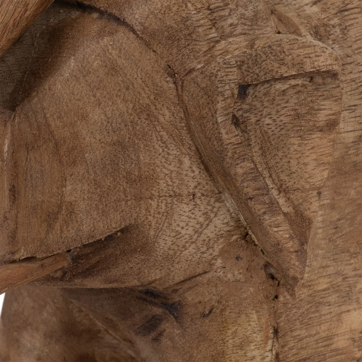 Mango Wood, 8" Elephant, Brown - Image 5